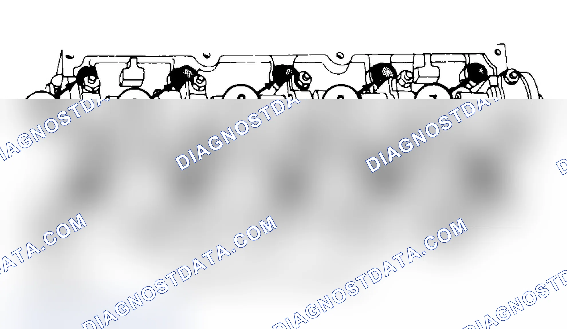 Scheme 3: Typical Cylinder Head Tightening or Loosening Sequence
