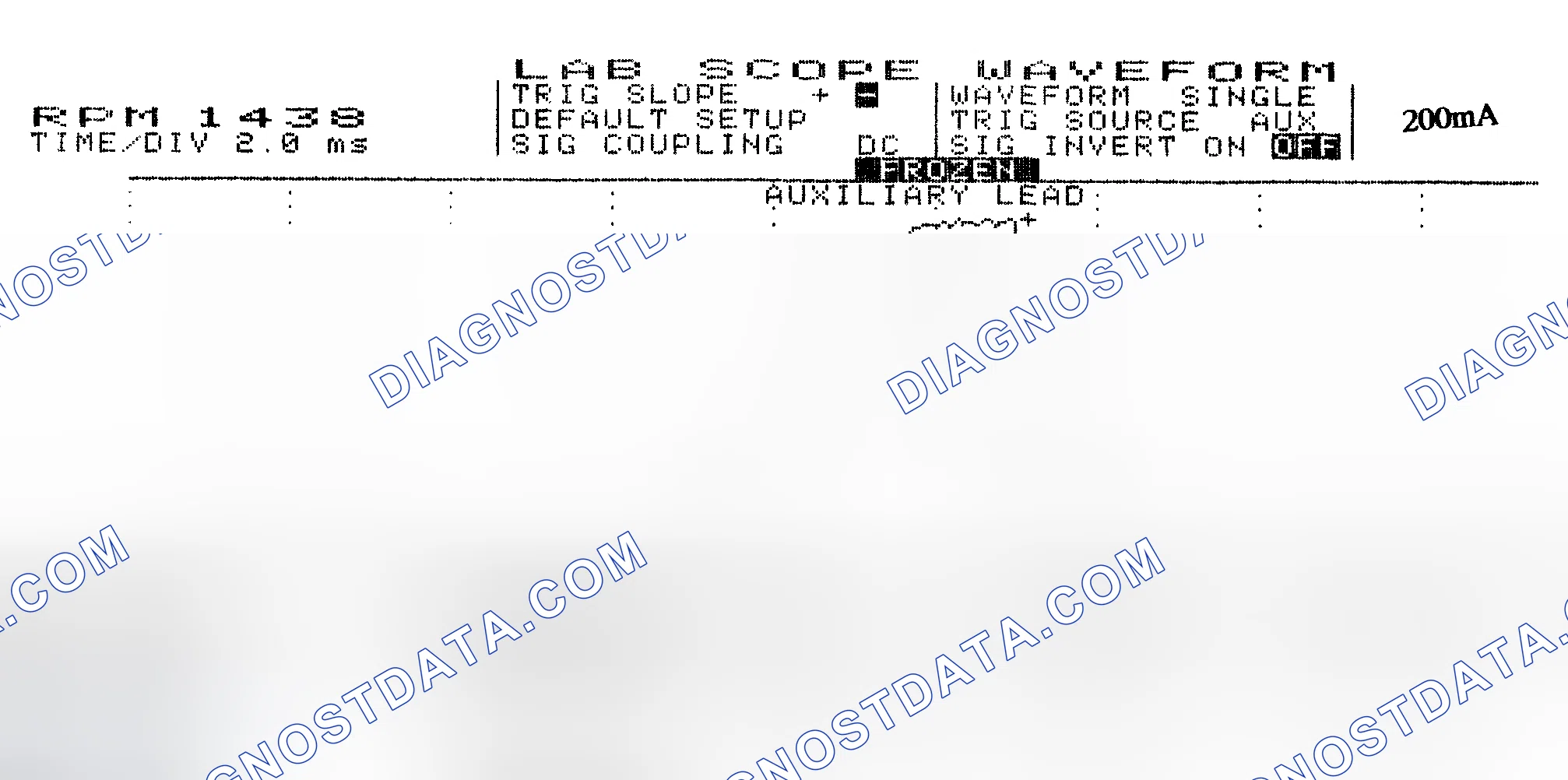Scheme 15: Single Injector w/Normal Current Flow - Current Pattern