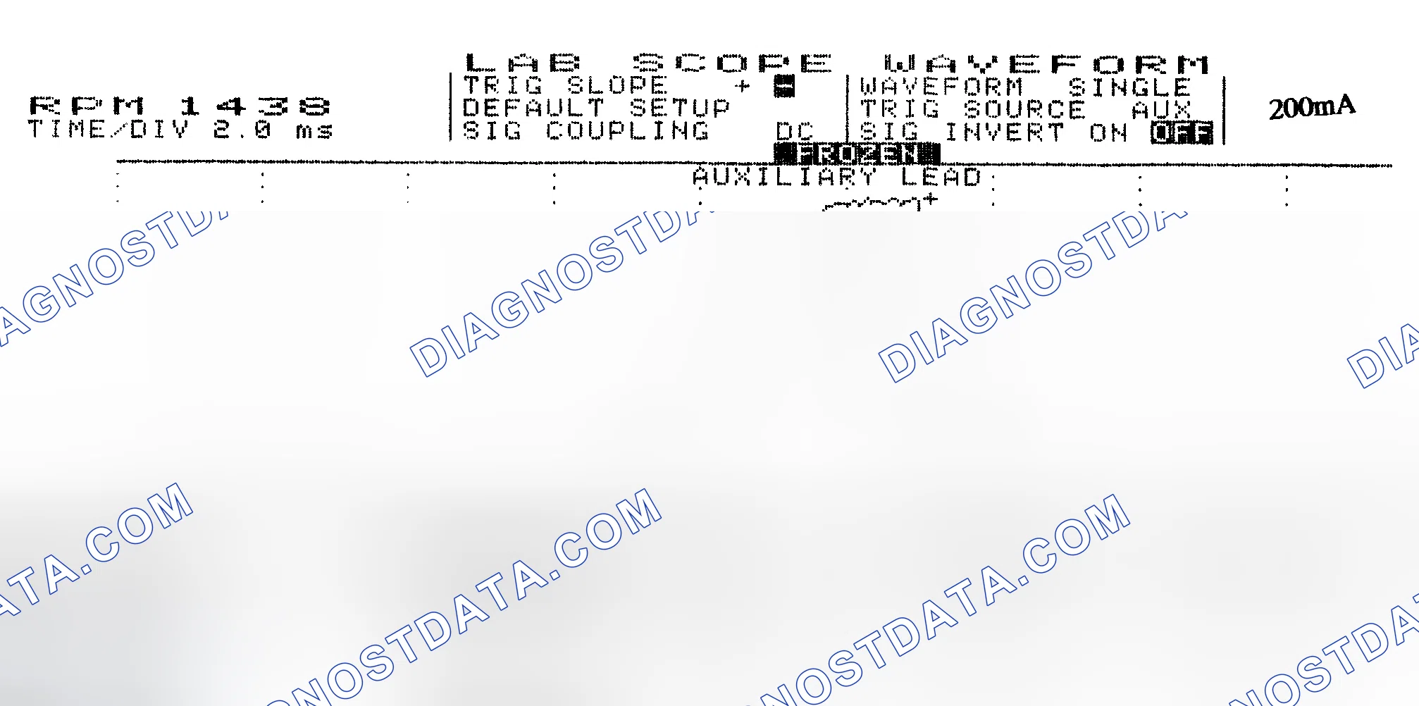 Scheme 15: Single Injector w/Normal Current Flow - Current Pattern
