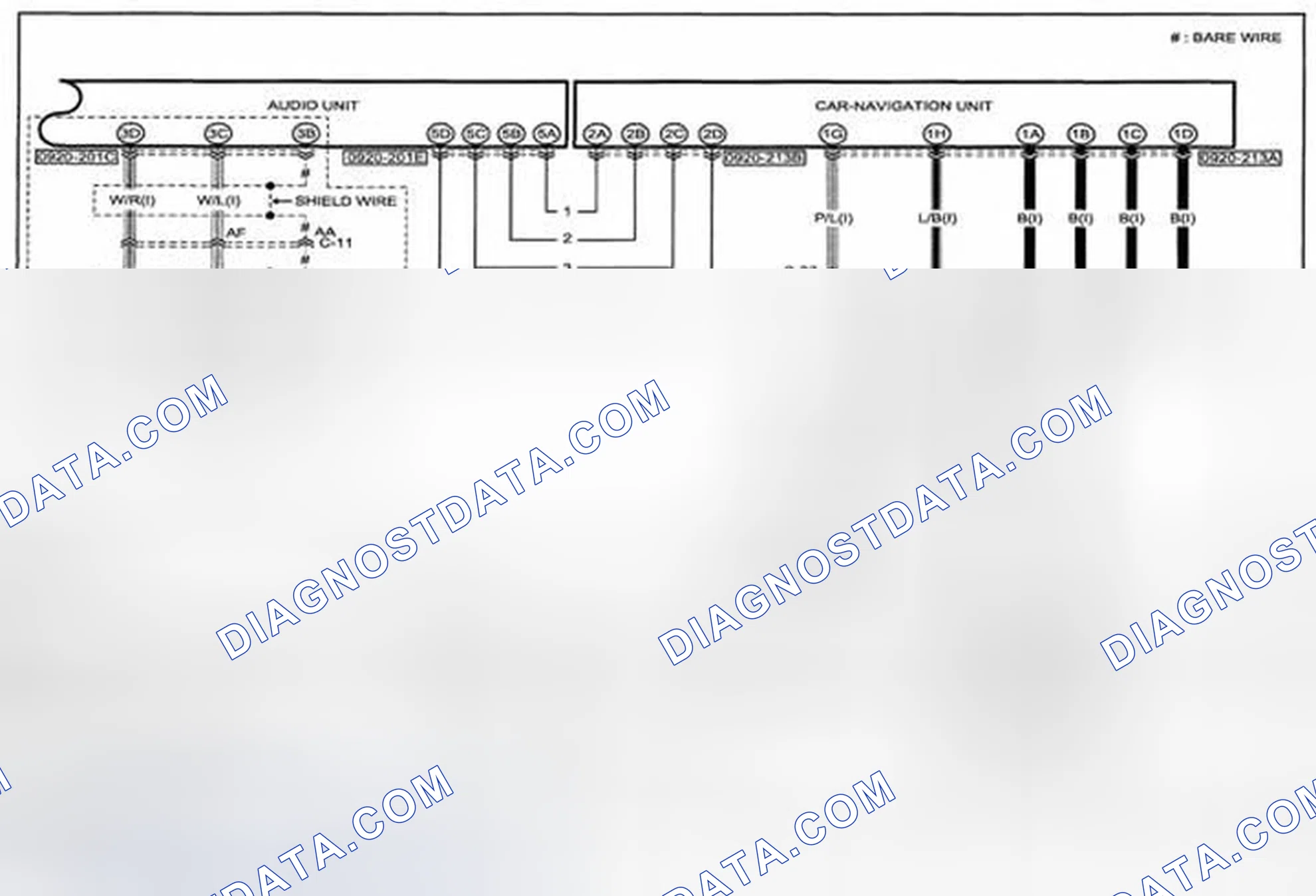 Scheme 294: Audio System (Except Bose® Type Audio) Wiring Diagram - 0920-2f (1 Of 2)