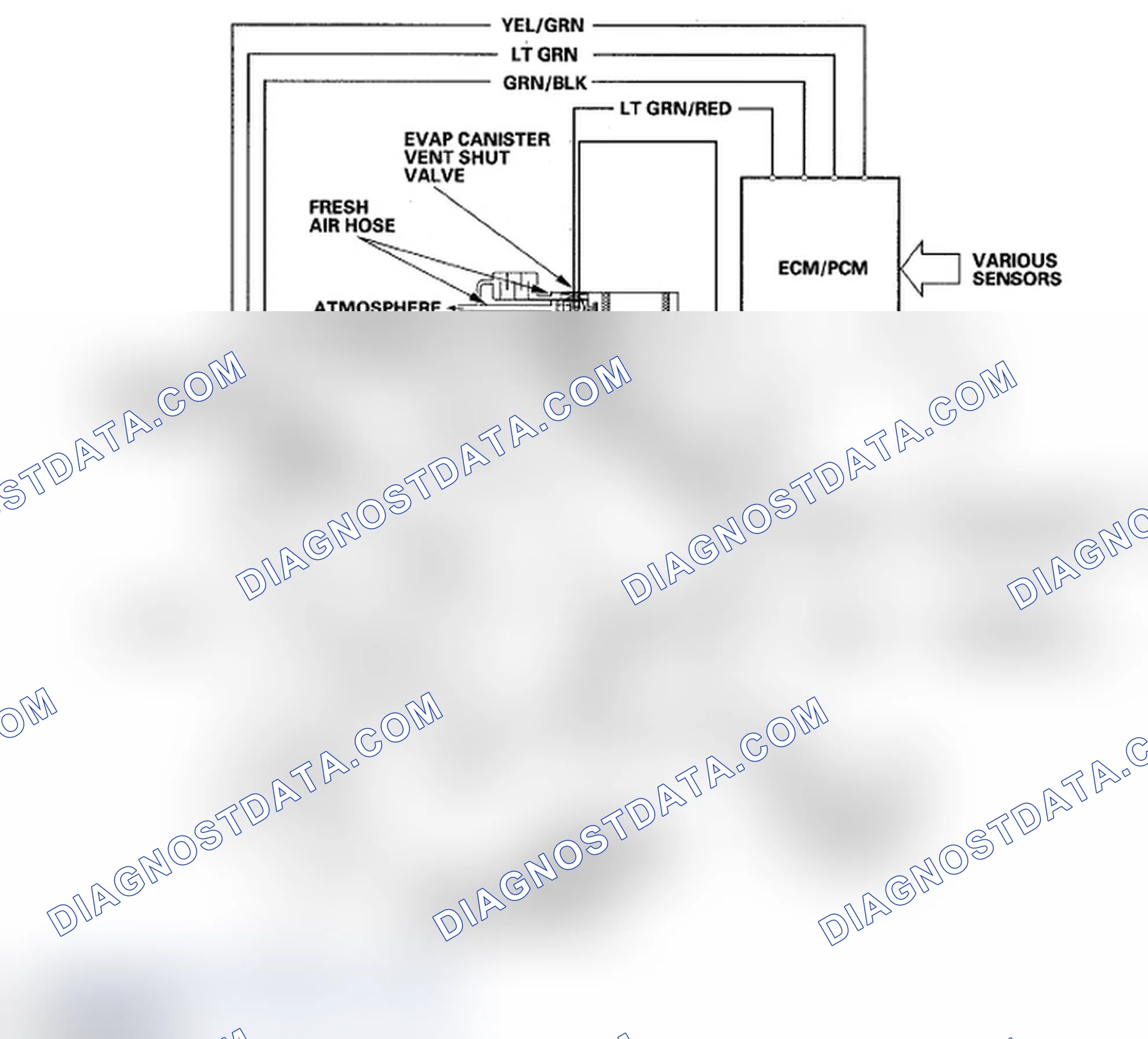 Scheme 45: Evaporative Emission (EVAP) Control Diagram