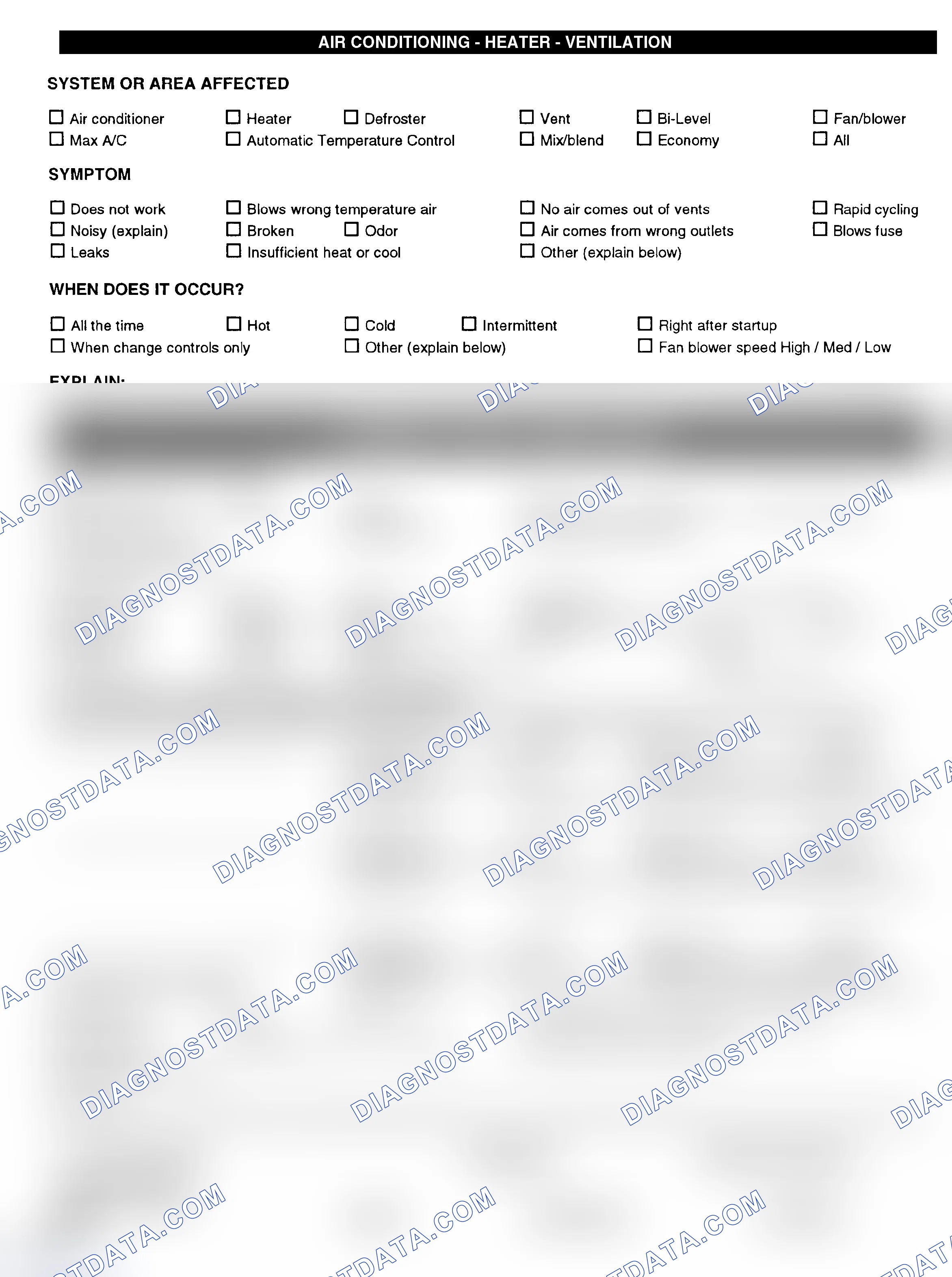 Scheme 4: Symptom Check List - Page 3