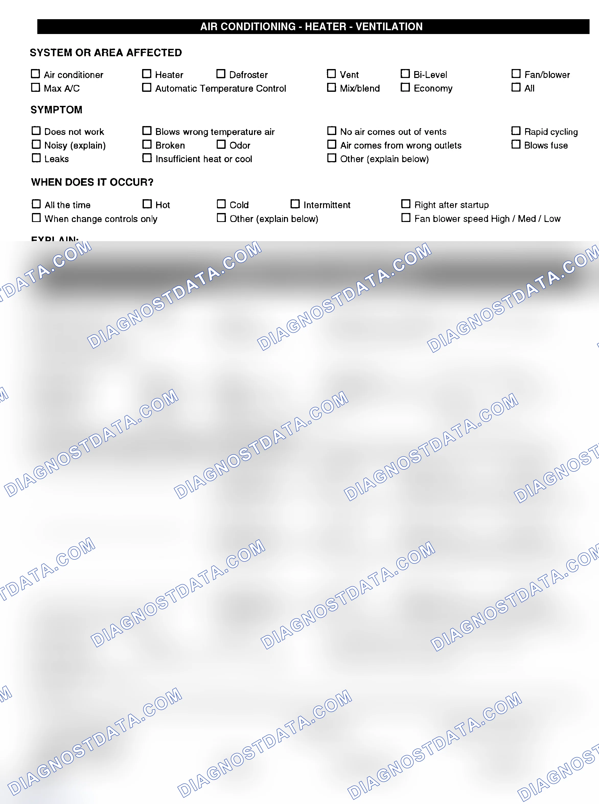 Scheme 4: Symptom Check List - Page 3