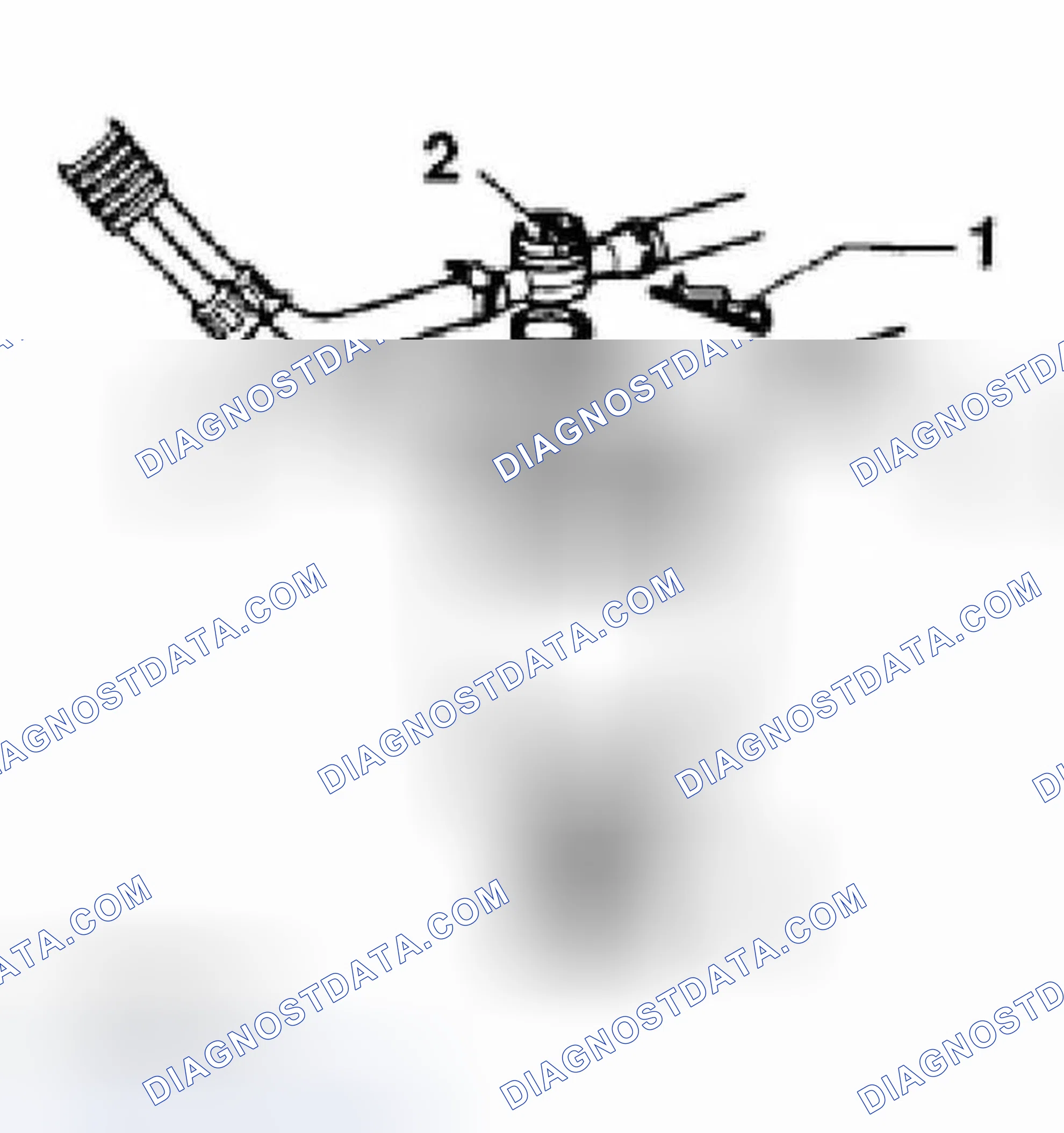 Scheme 11: Fuel filter (Diesel engine), draining