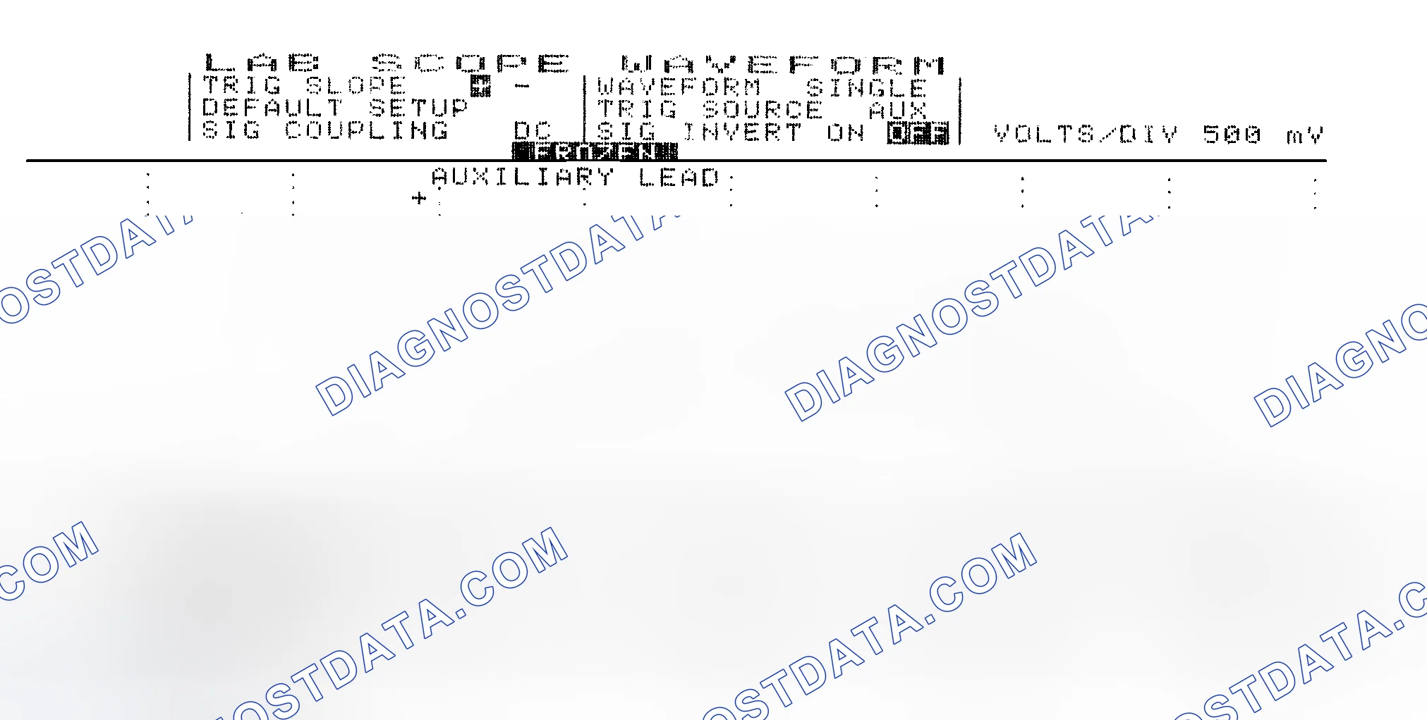 Scheme 14: Single Injector w/Excessive Current Flow - Current Pattern