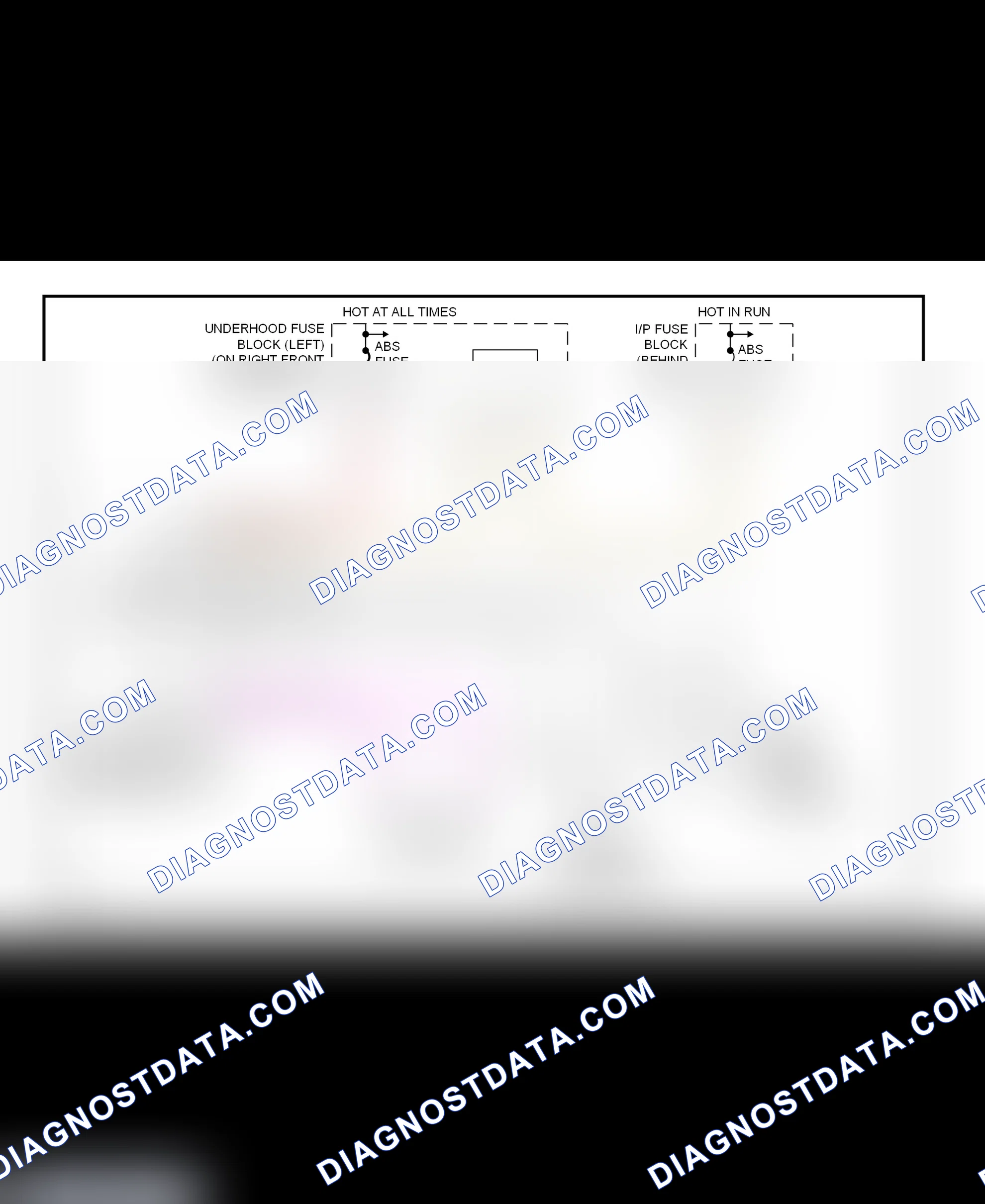 Scheme 14: Electronic Steering Wiring Diagram (Park Avenue)