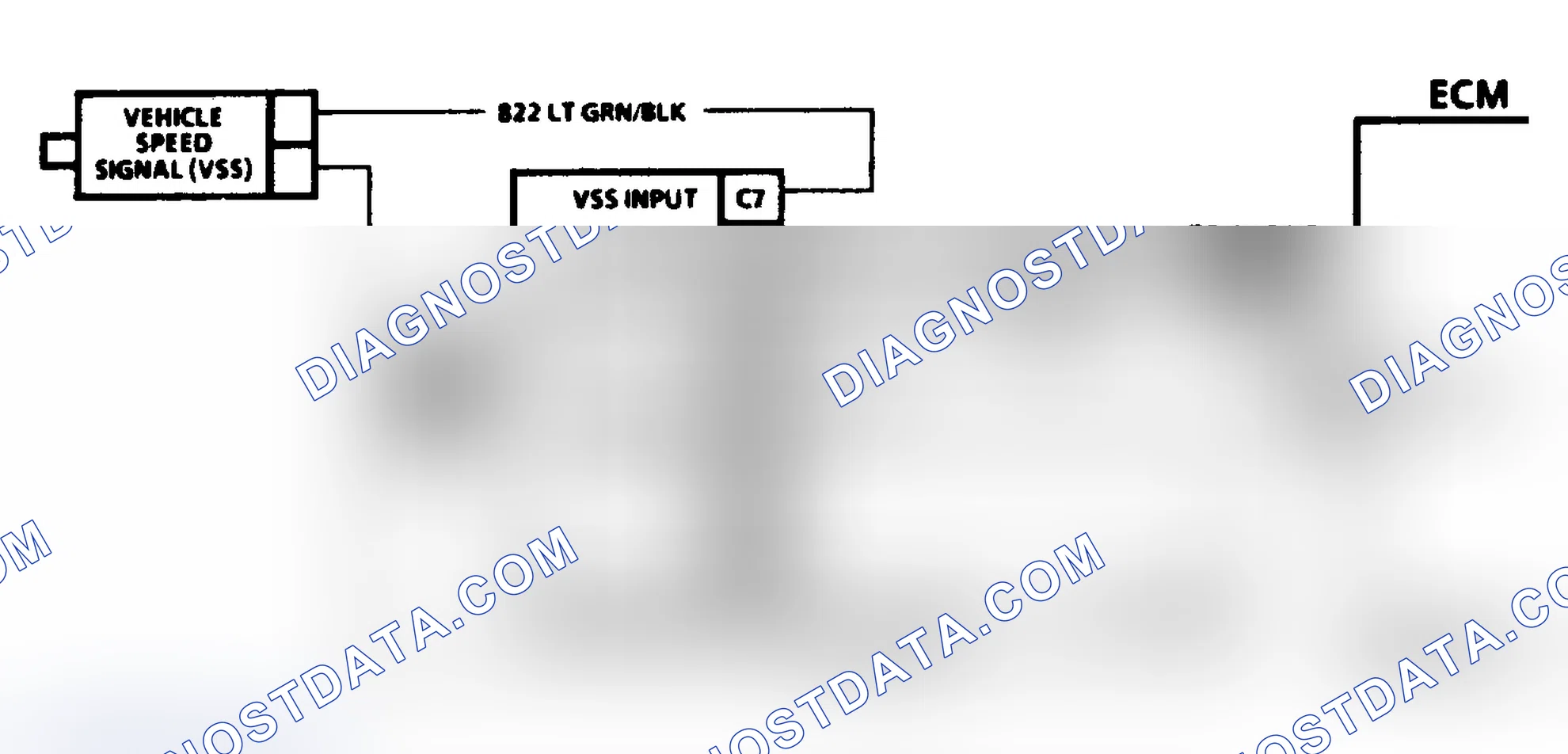 Scheme 20: Code 24 Schematic (4.3L "T" Series Pickup M/T Vehicle Speed Sensor