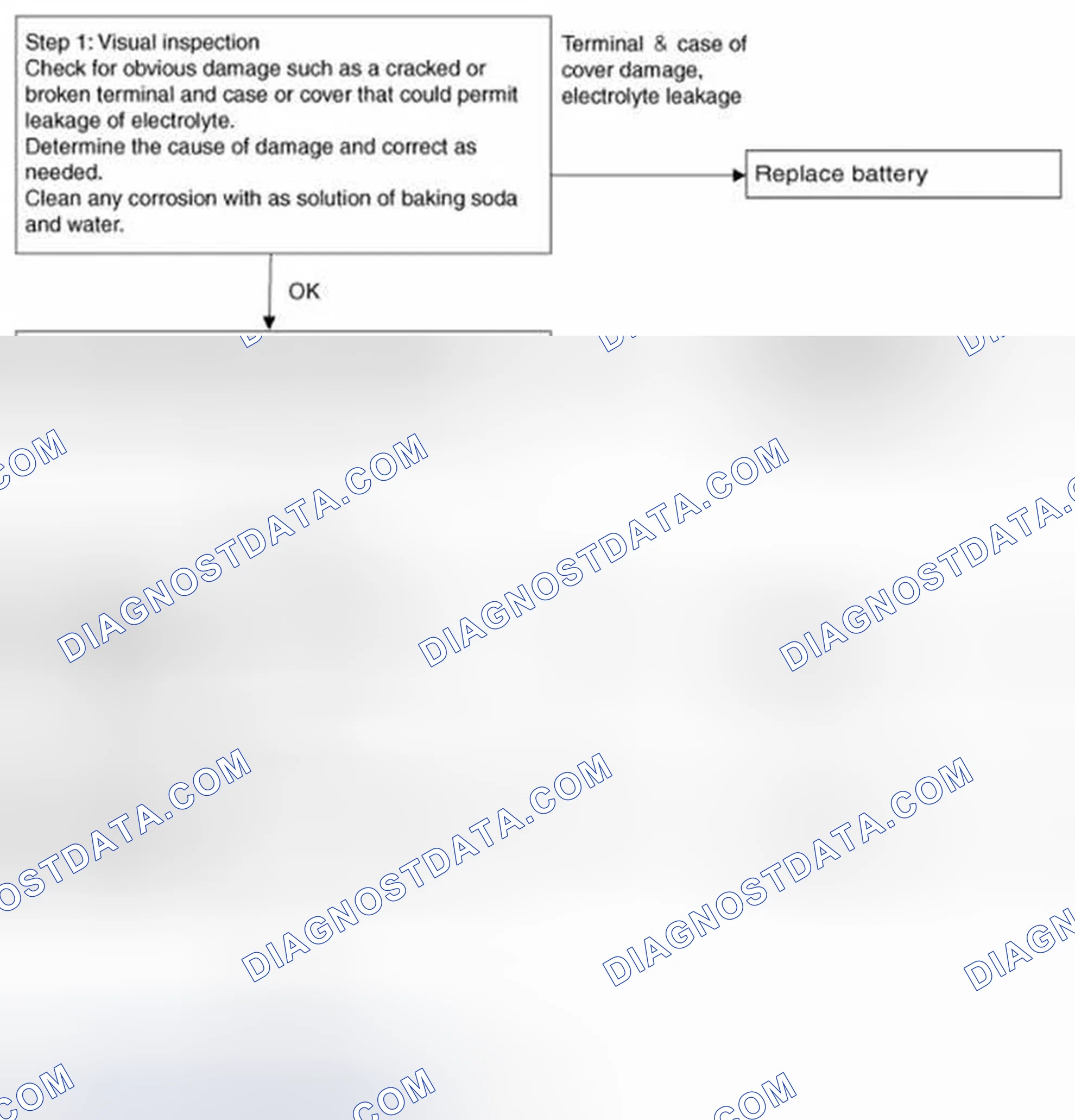 Scheme 265: Battery Diagnostic Flow