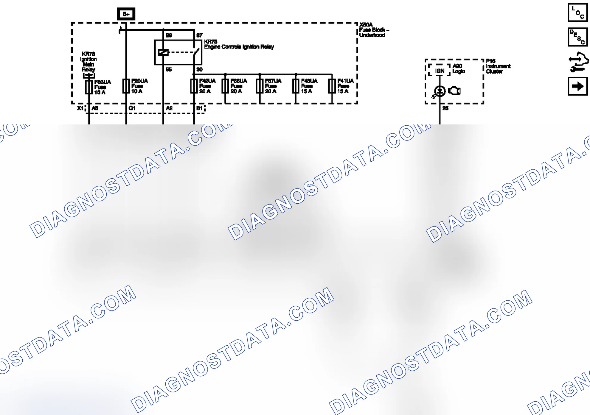 Scheme 78: Module Power, Ground, Serial Data And MIL