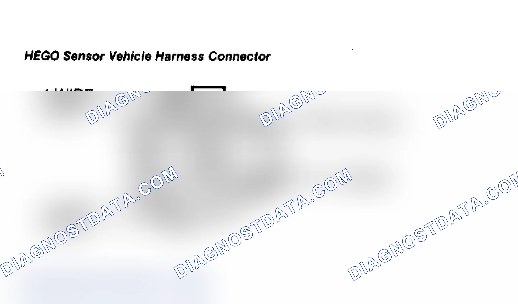 Scheme 36: HEGO Sensor Vehicle Harness Connector