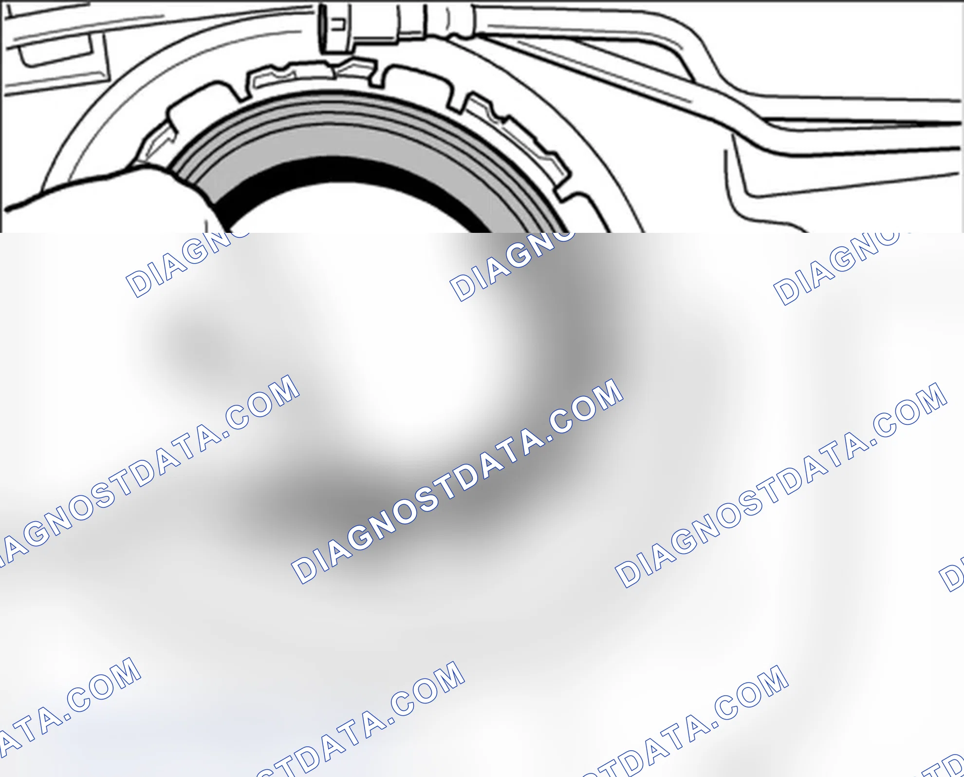 Scheme 118: Installing fuel pressure regulator