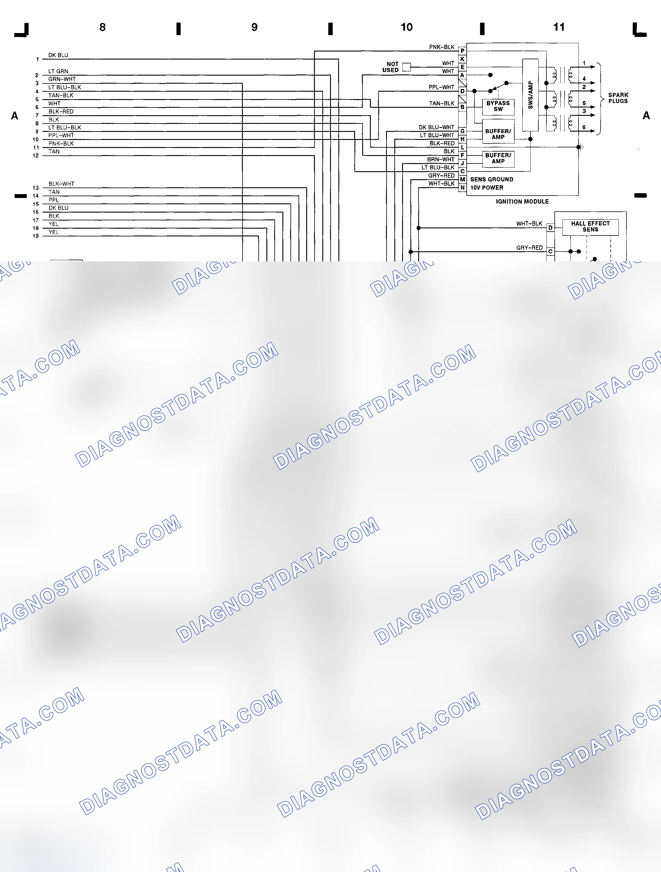 Scheme 31: 3.8L (VIN L) PCM Wiring Diagram (Riviera & Reatta - 2 of 2)