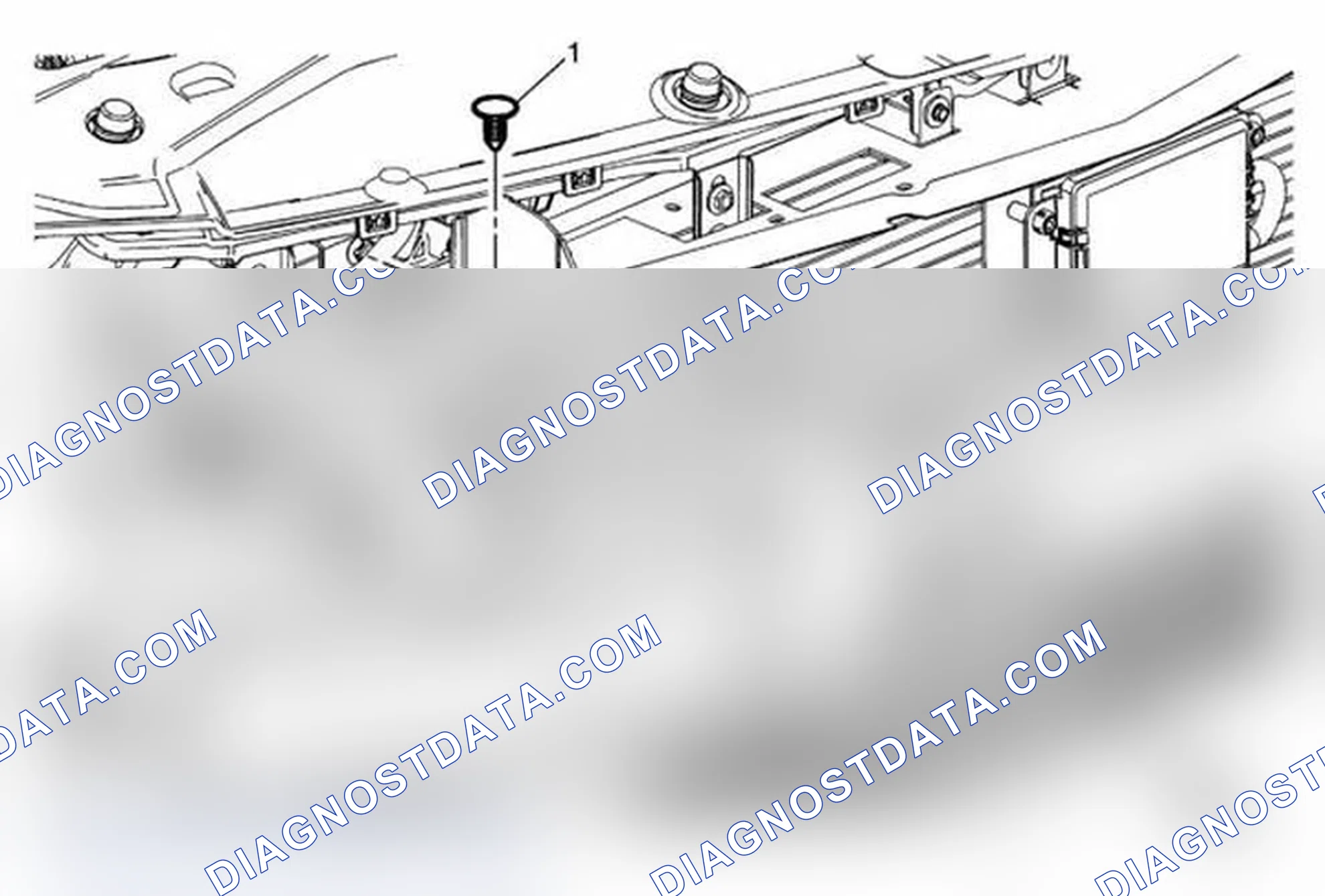 Scheme 13: Radiator Air Side Upper Baffle Replacement (Right)