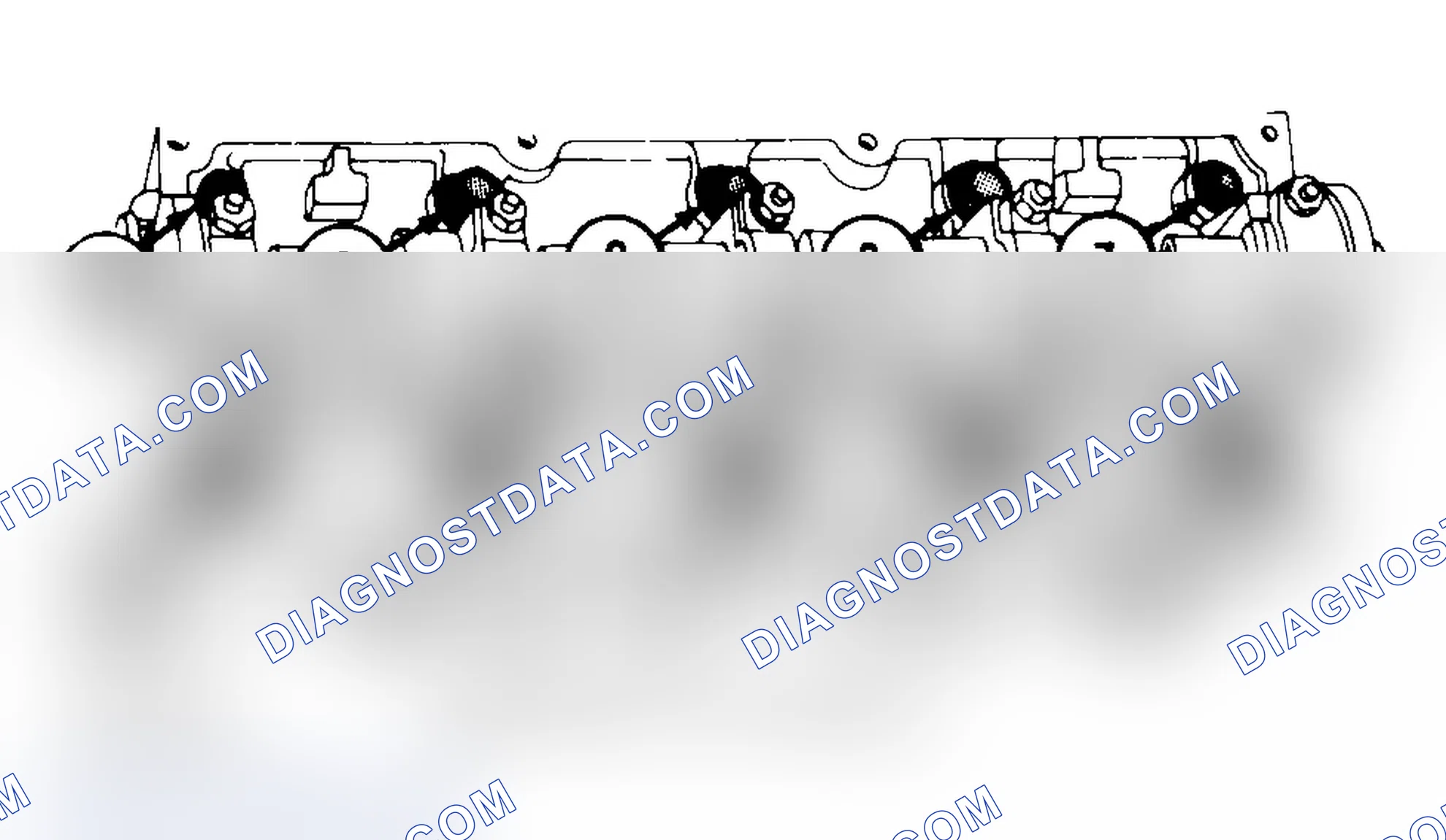 Scheme 3: Typical Cylinder Head Tightening or Loosening Sequence