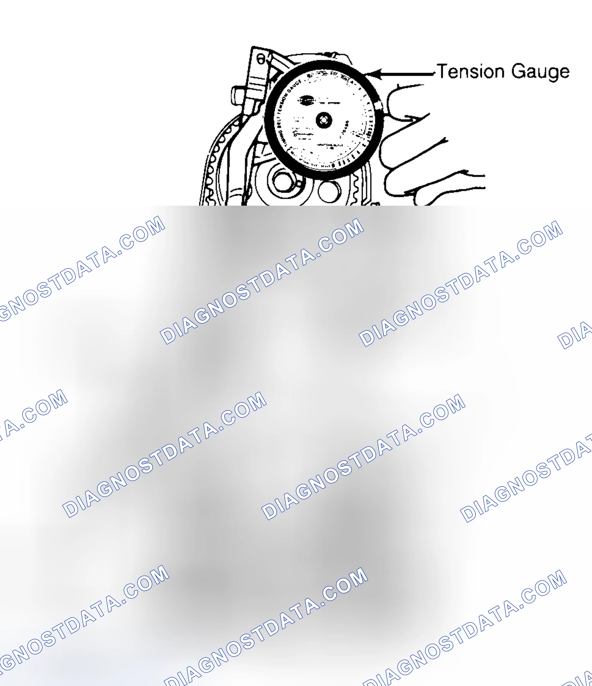 Scheme 3: Adjusting Typical Timing Belt Tension