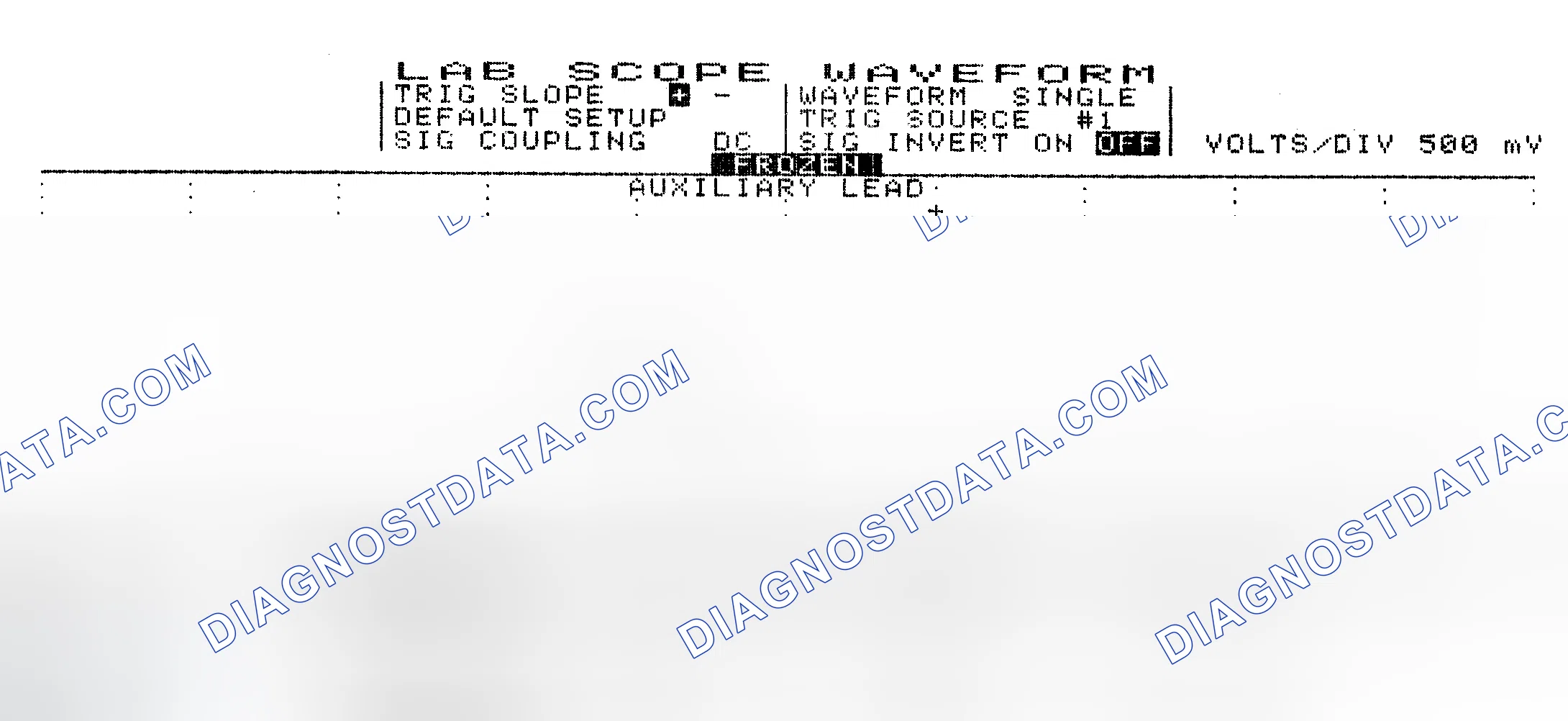 Scheme 10: Single Injector w/Excessive Current Flow - Current Pattern