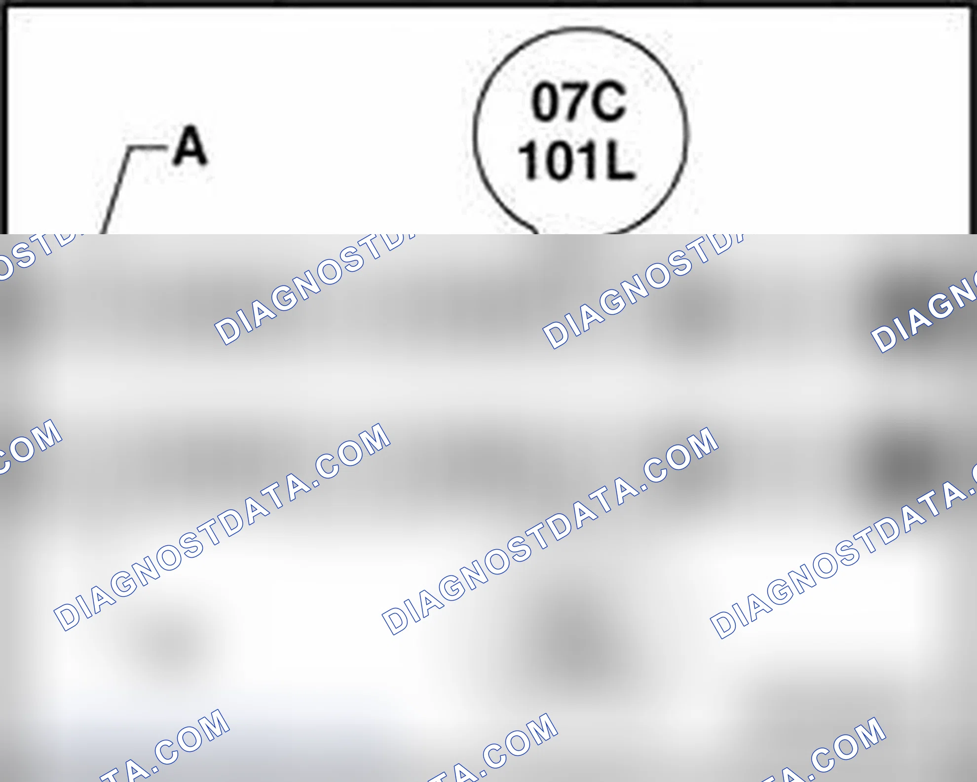 Scheme 642: Camshaft identification cylinder bank 2 (left)