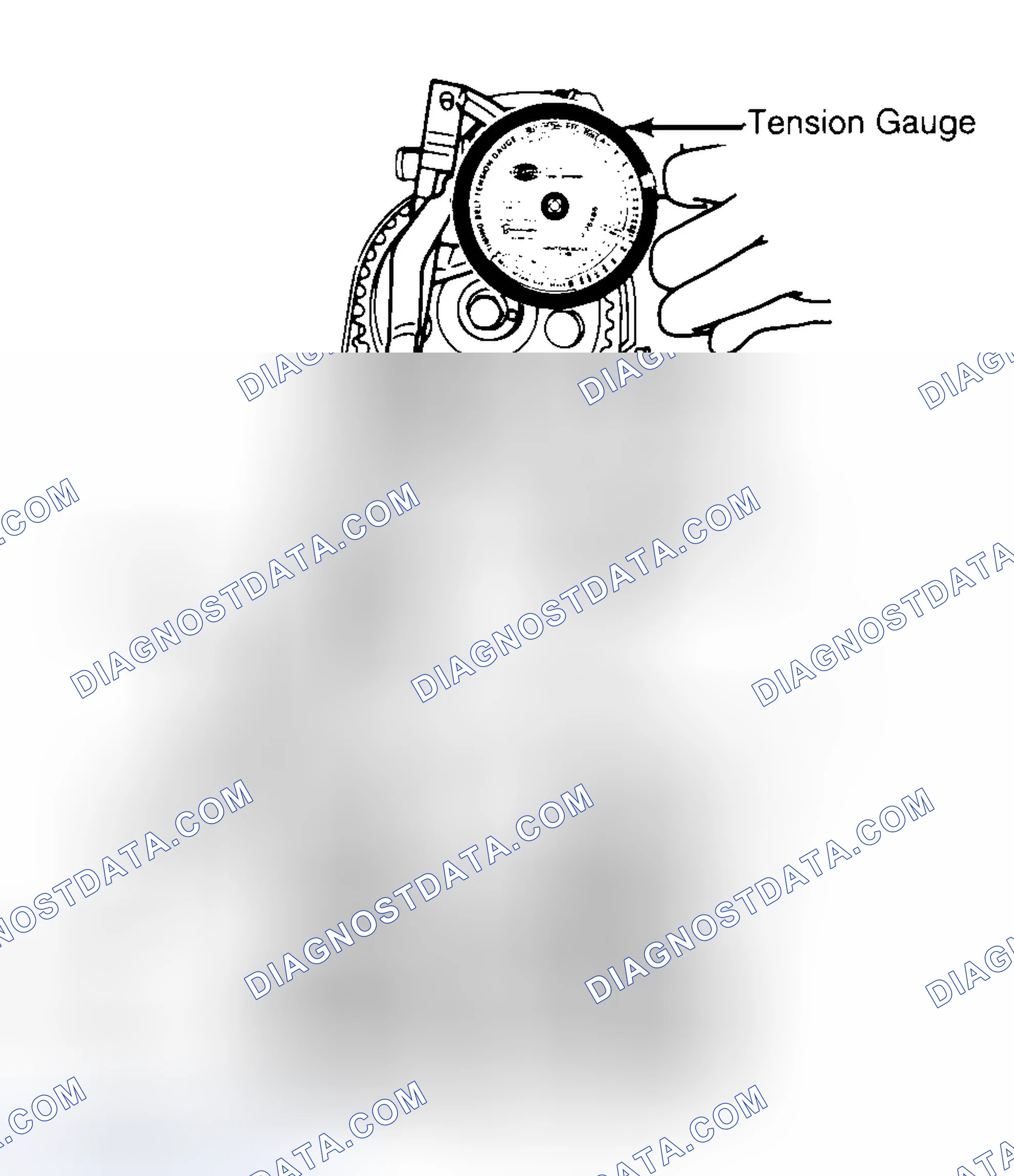 Scheme 3: Adjusting Typical Timing Belt Tension