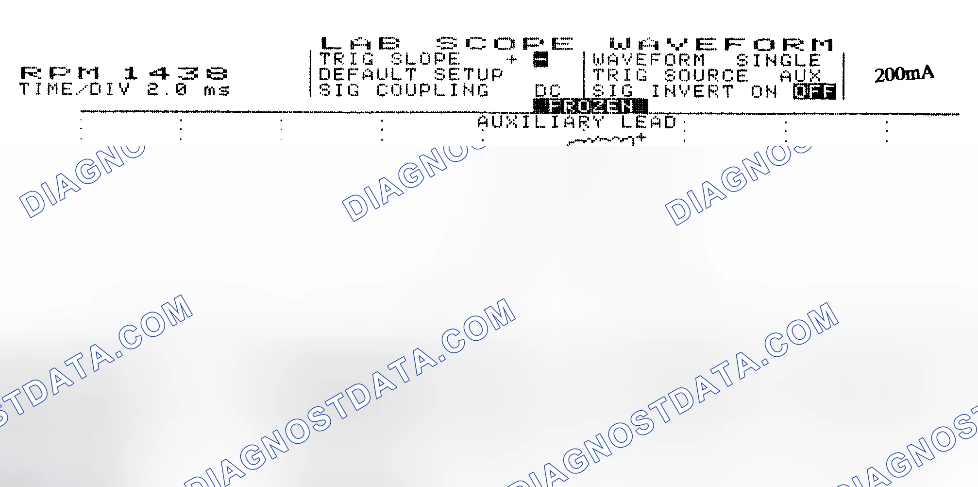 Scheme 15: Single Injector w/Normal Current Flow - Current Pattern