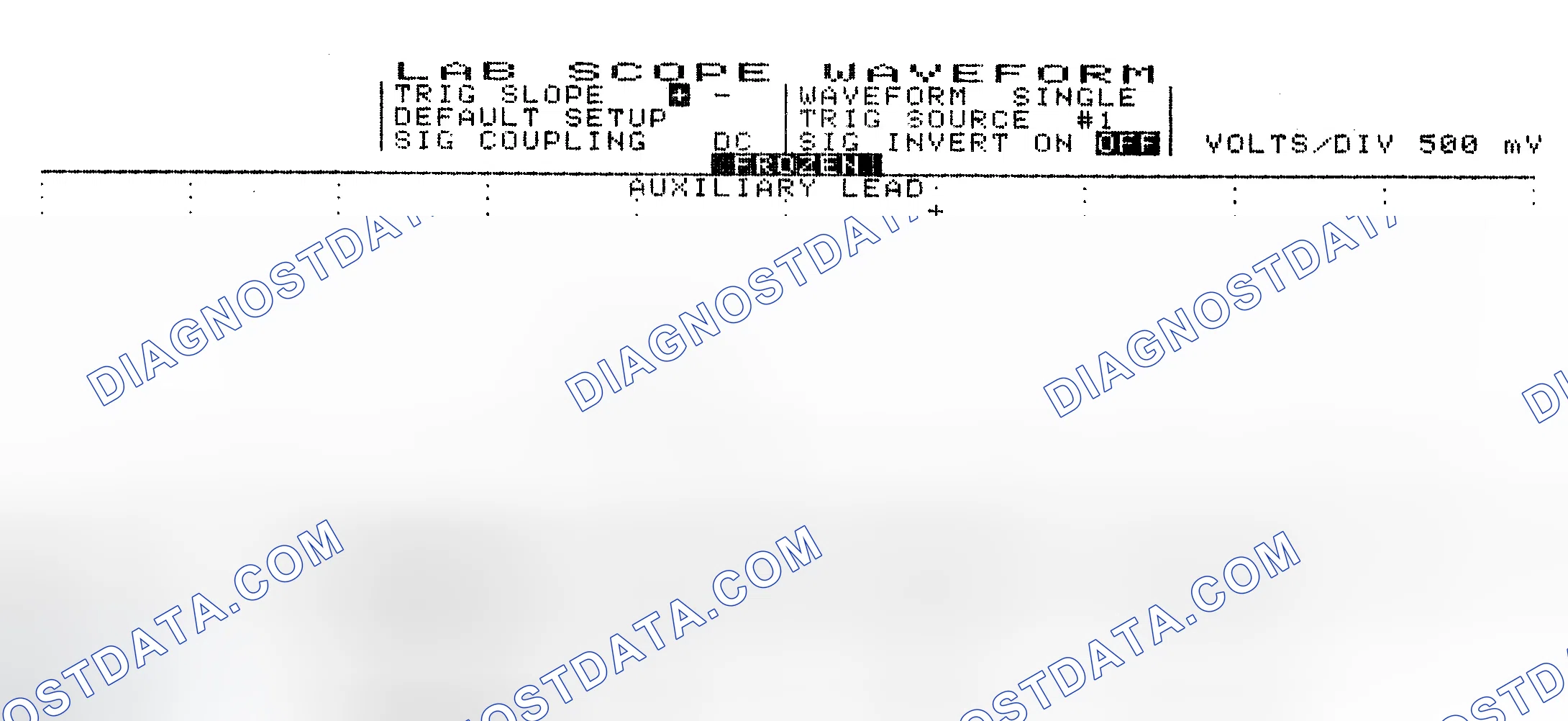 Scheme 10: Single Injector w/Excessive Current Flow - Current Pattern