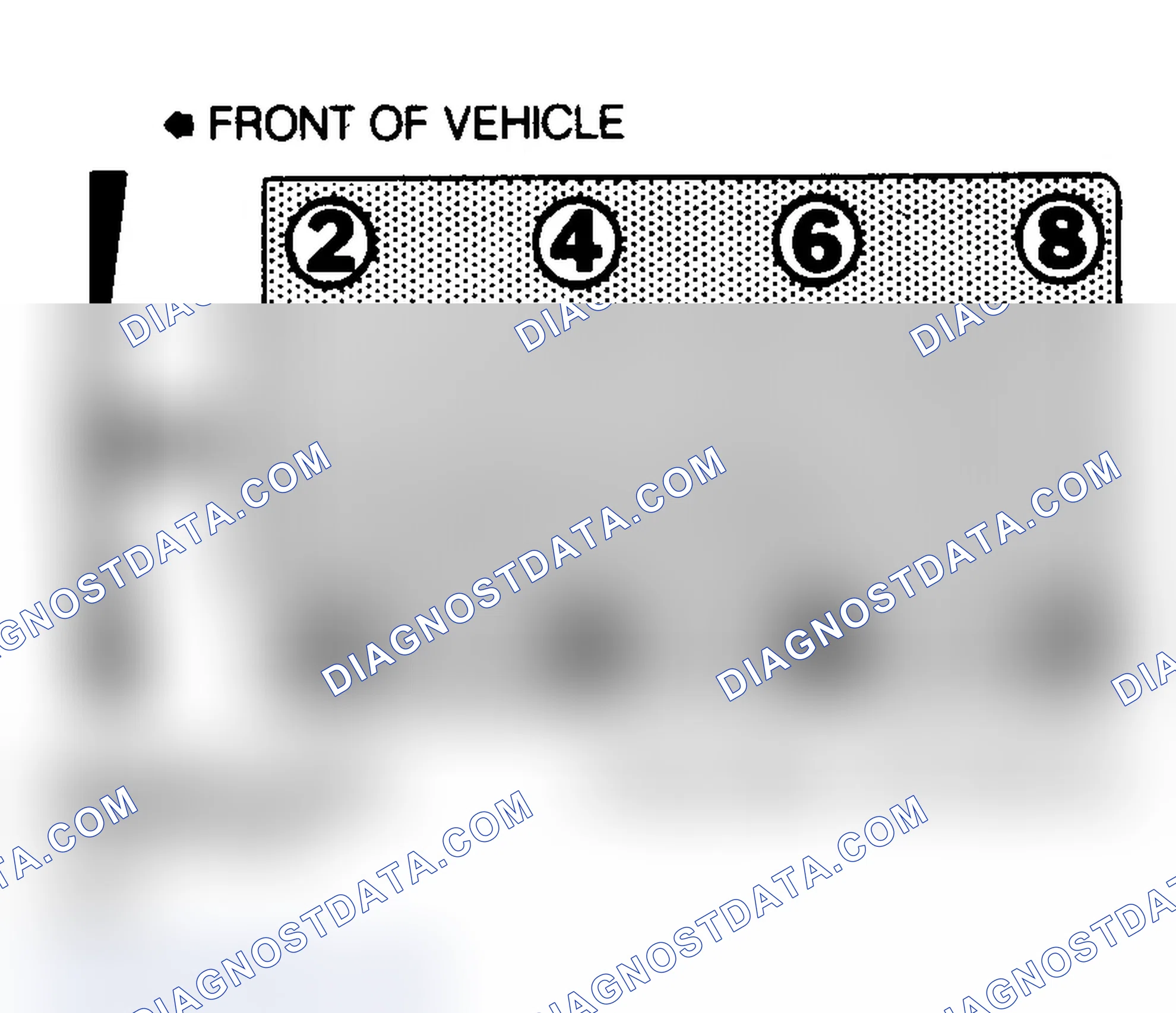 Scheme 6: 6.2L Diesel Engine Firing Order
