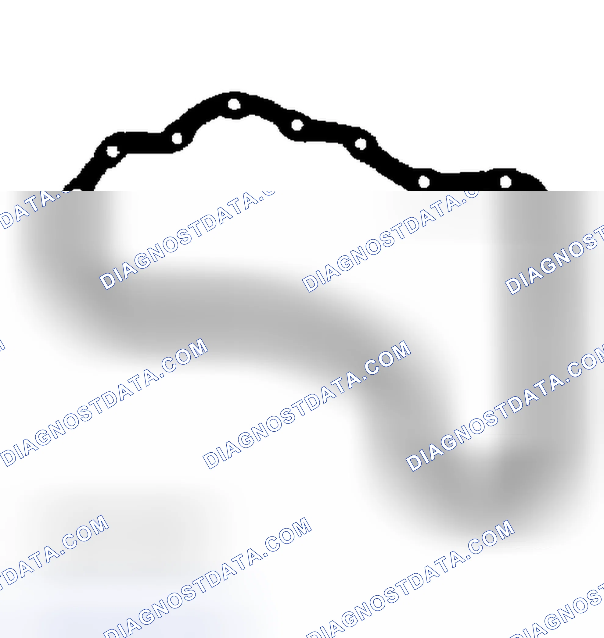 Scheme 11: Identifying Oil Pan Gasket (AX4N)
