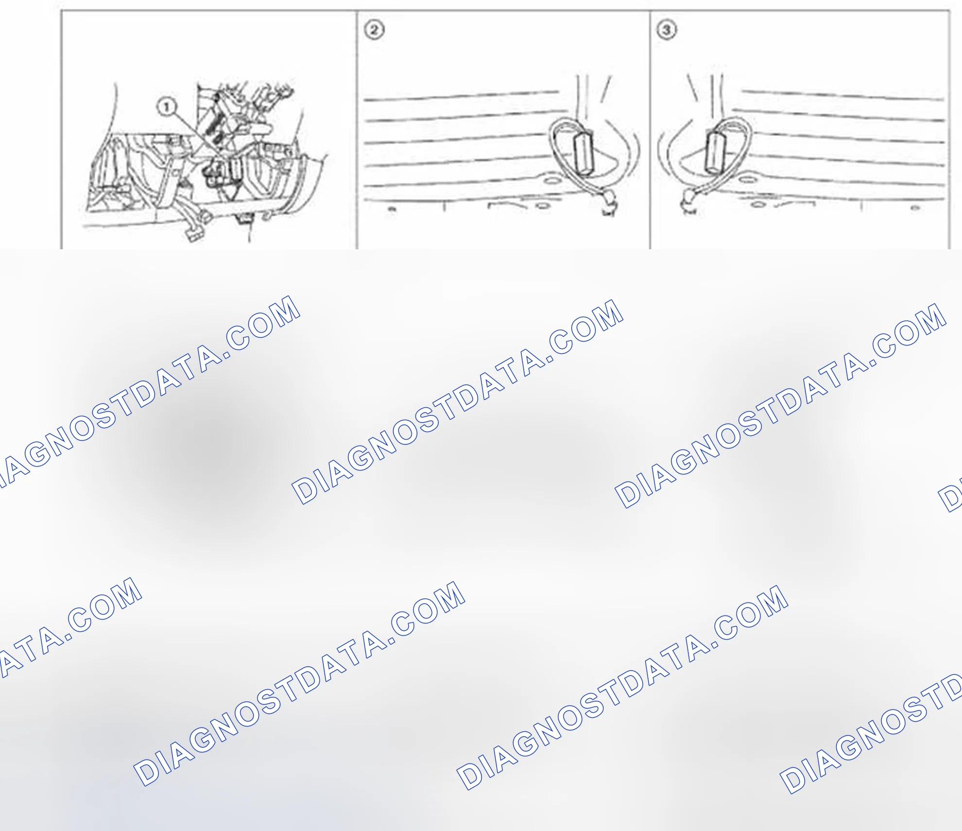 Scheme 4: Rear Window Defogger System: Component Parts Location