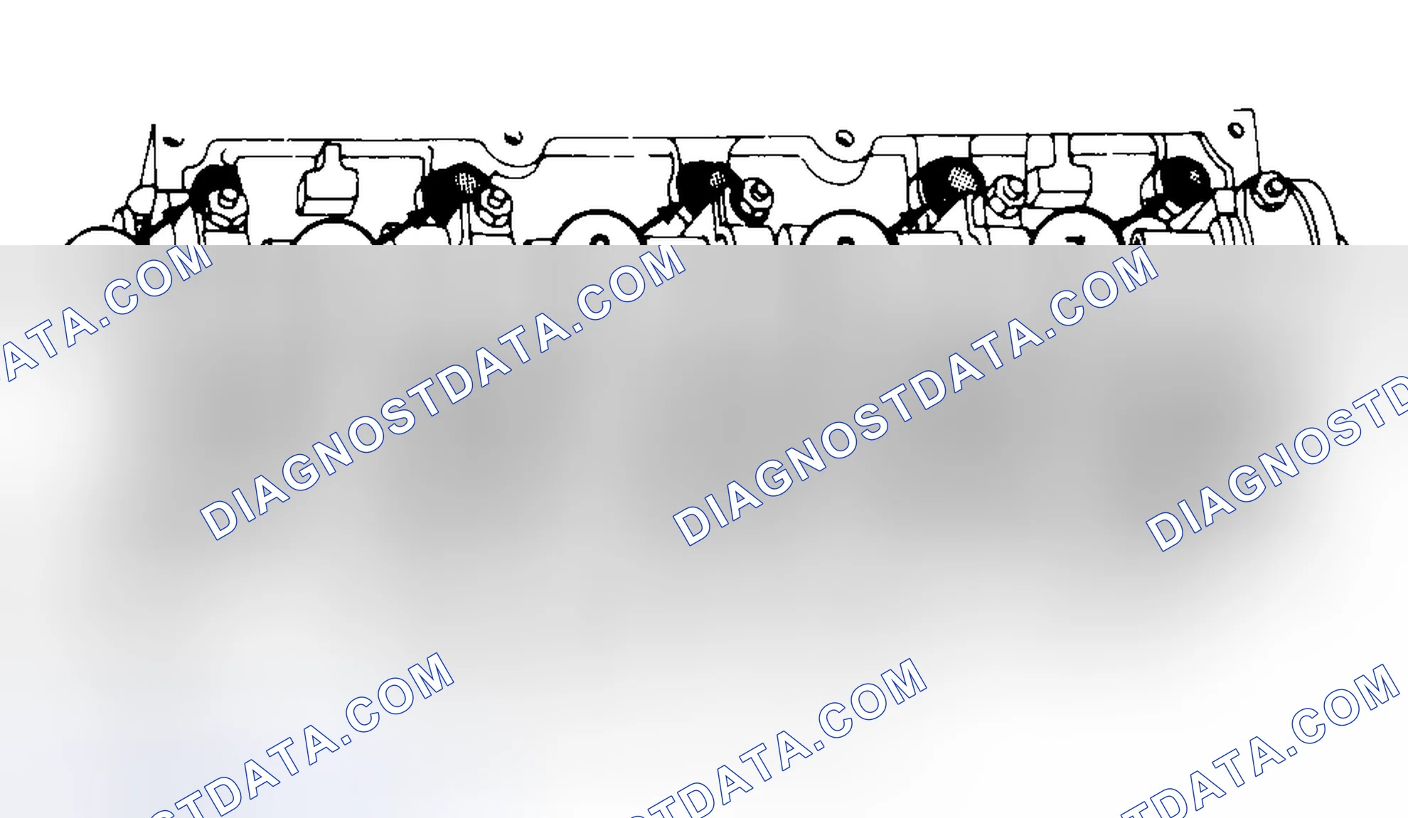 Scheme 7: Typical Cylinder Head Tightening or Loosening Sequence