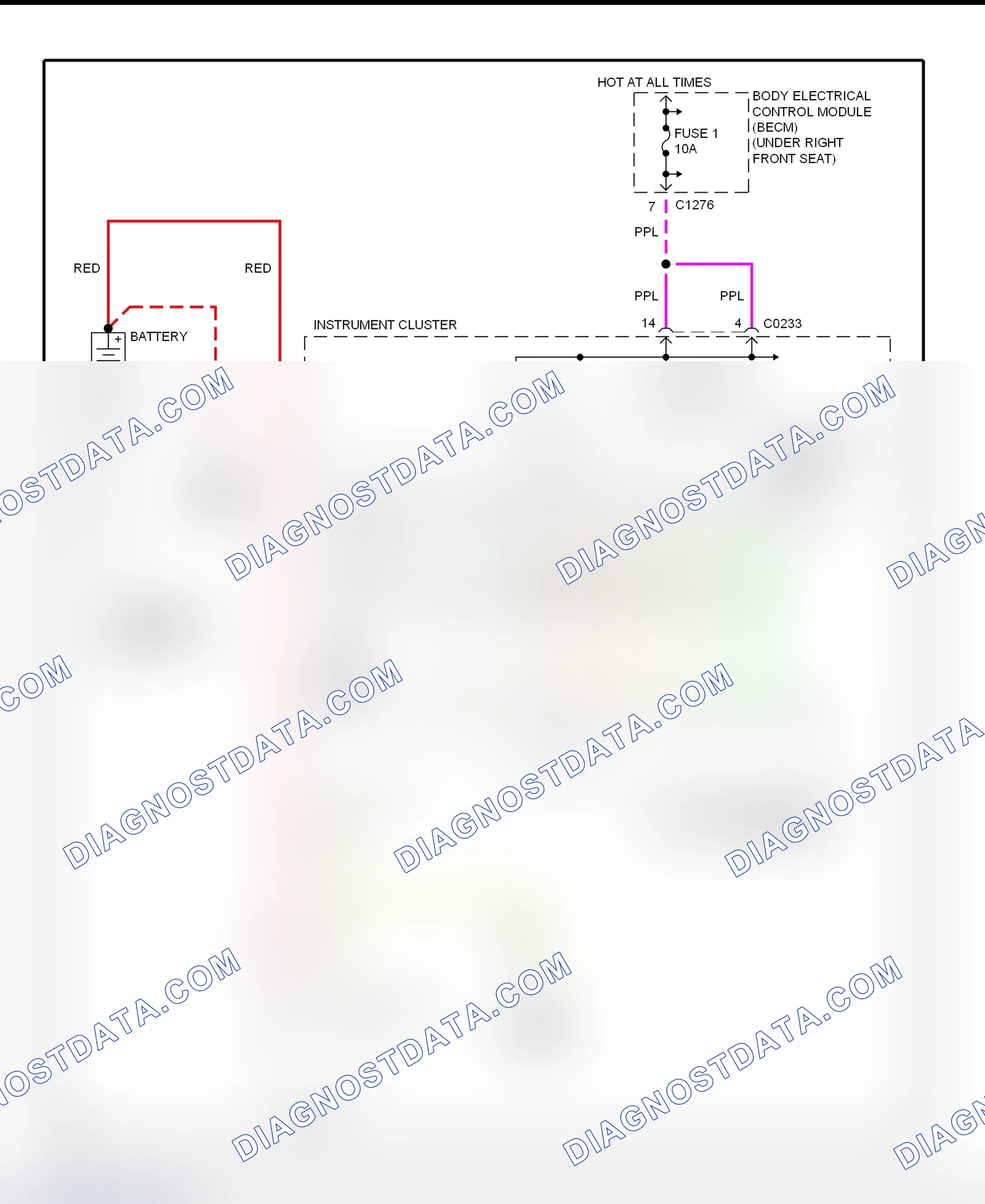 Scheme 4: Charging System Wiring Diagram (Range Rover)