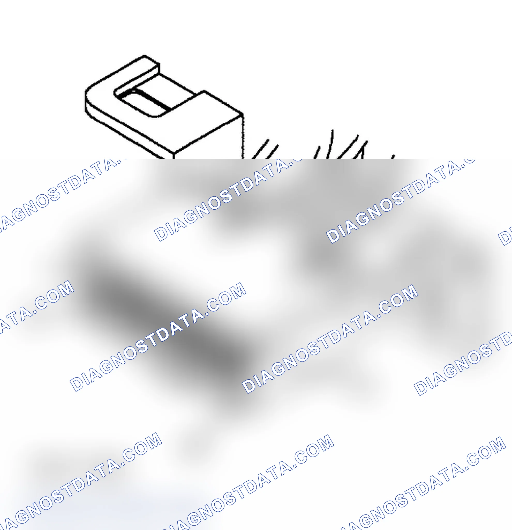 Scheme 11: Data Link Connector End View