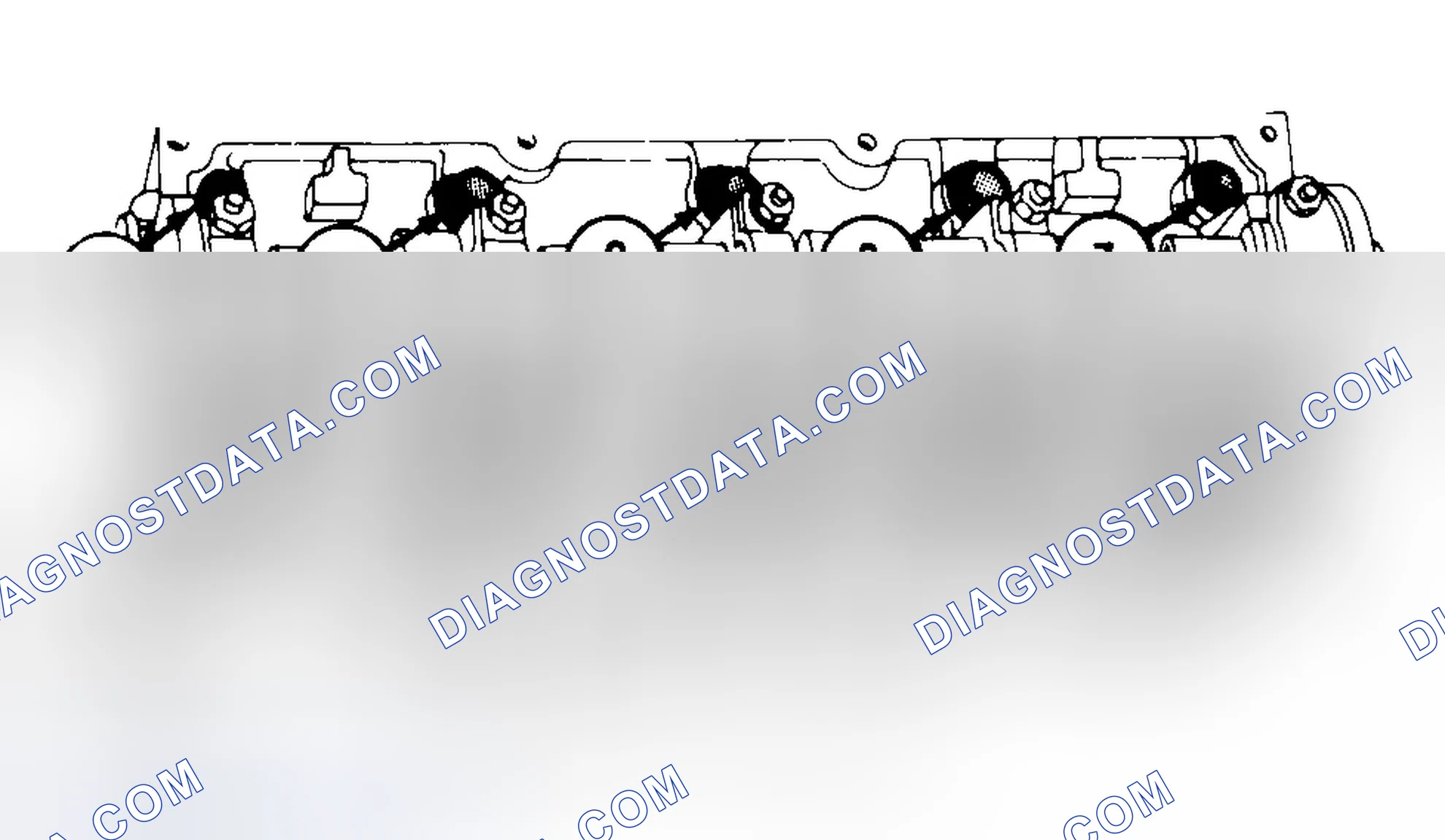 Scheme 7: Typical Cylinder Head Tightening or Loosening Sequence