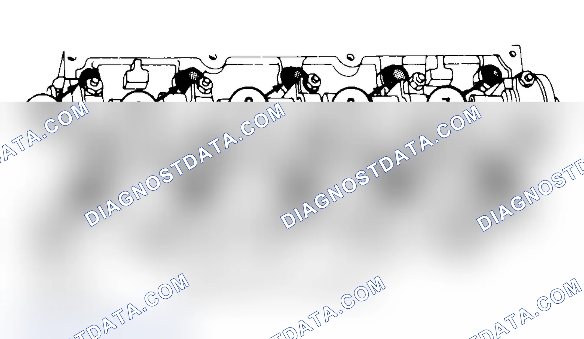 Scheme 3: Typical Cylinder Head Tightening or Loosening Sequence