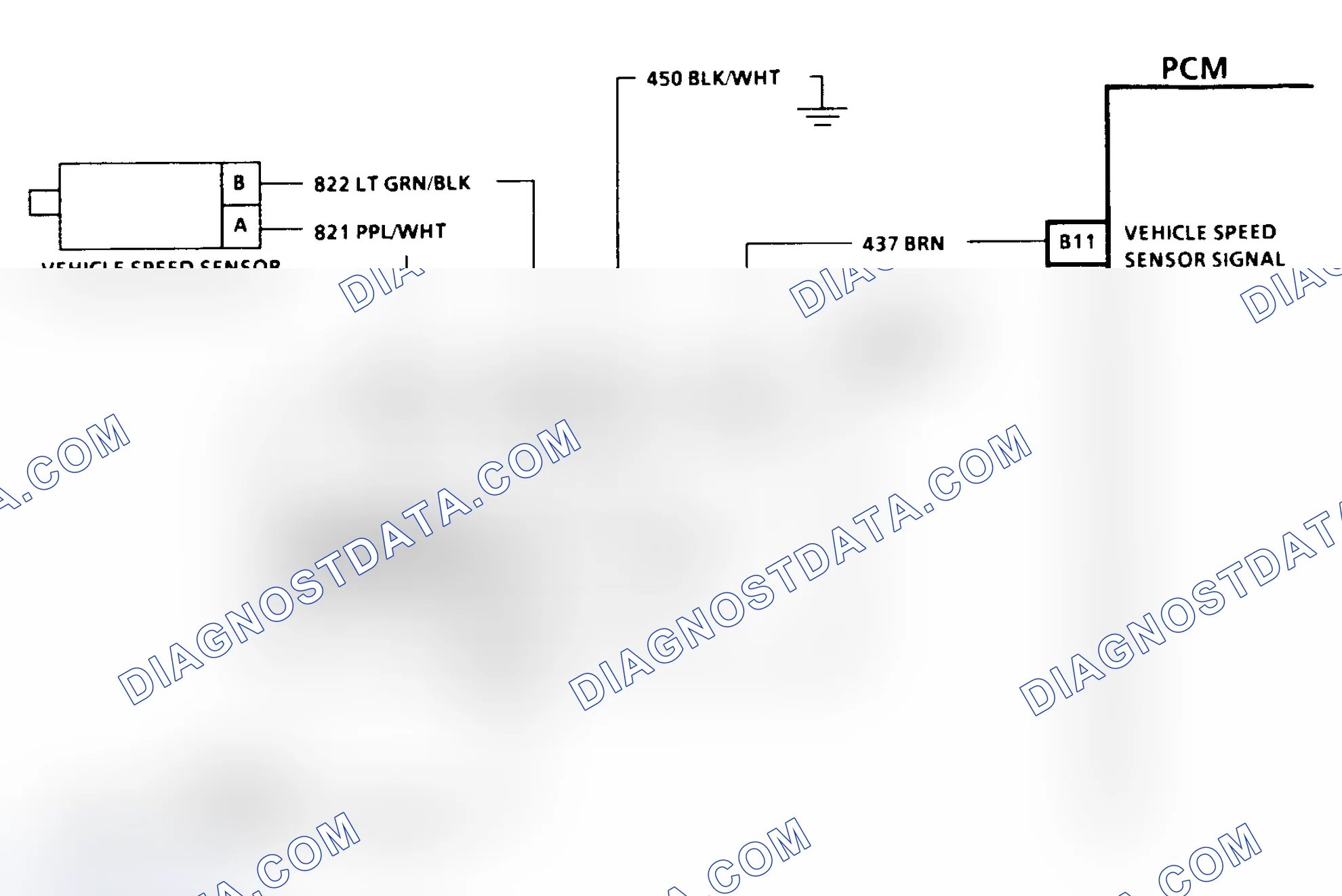 Scheme 41: Code 24 Schematic (C & K Series 2WD W/4L80-E Trans.) Vehicle Speed Sensor