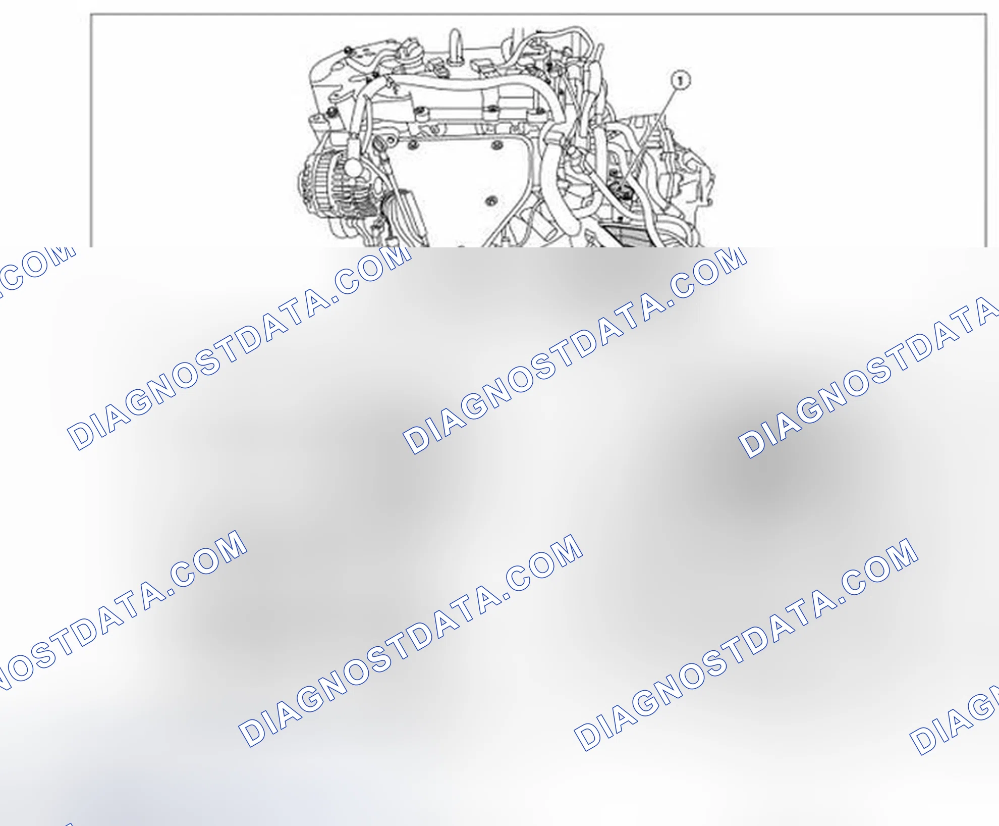 Scheme 13: QR25DE: Component Parts Location