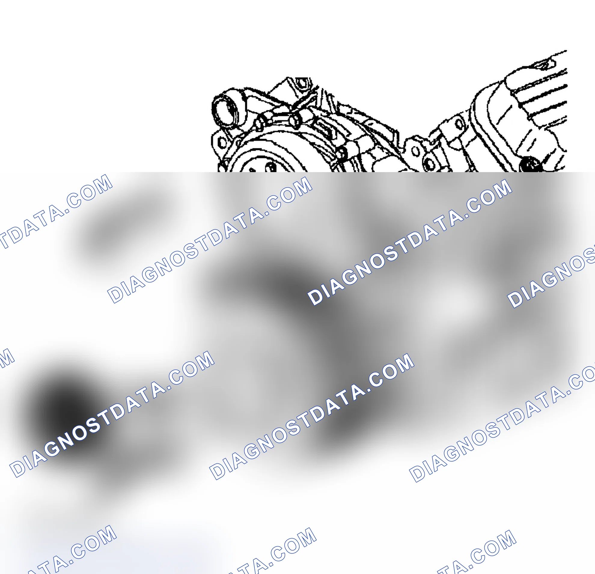 Scheme 368: Drive Belt Idler Pulley Bracket Installation (L67)
