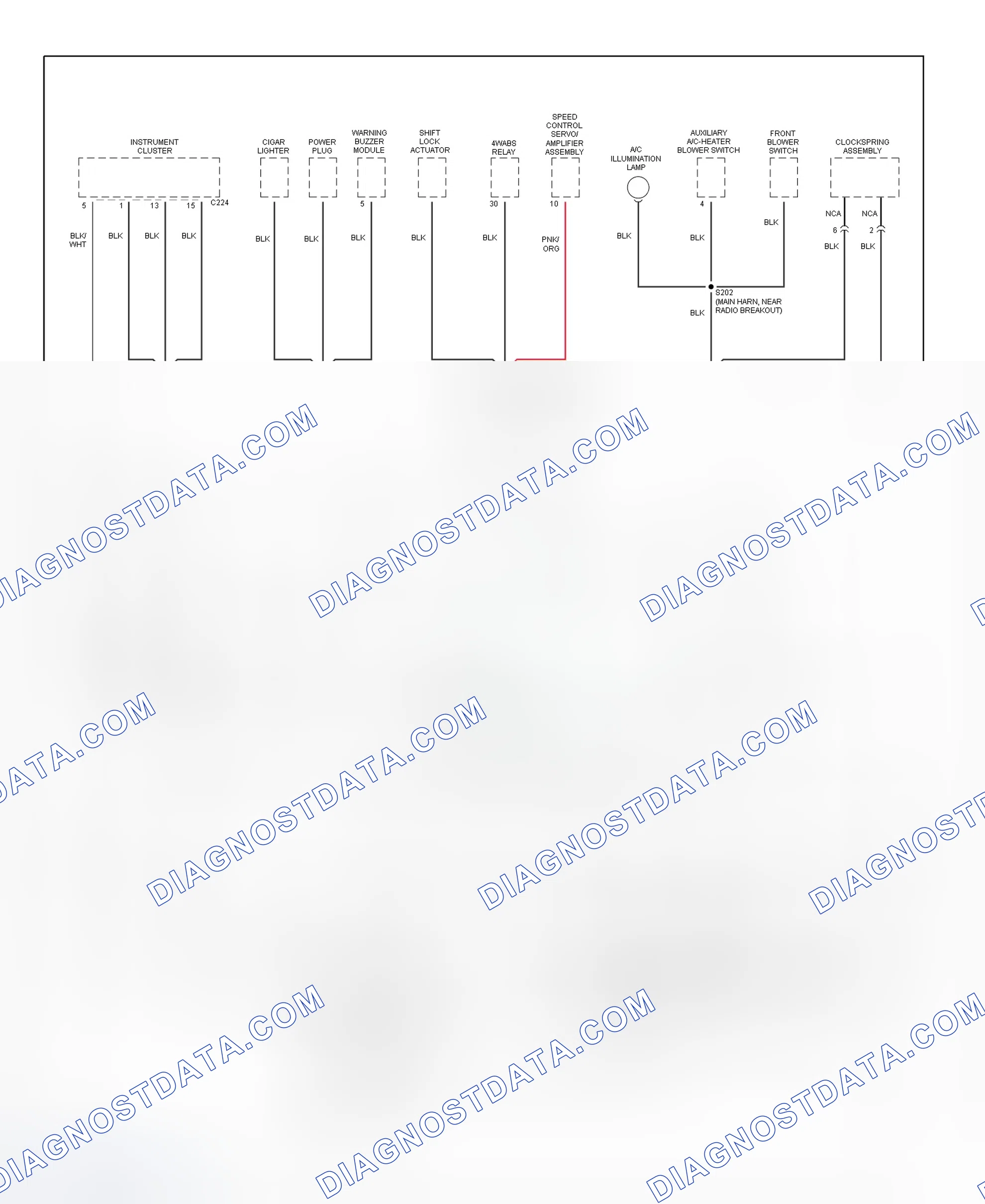 Scheme 8: Ground Distribution Wiring Diagram (3 Of 4)