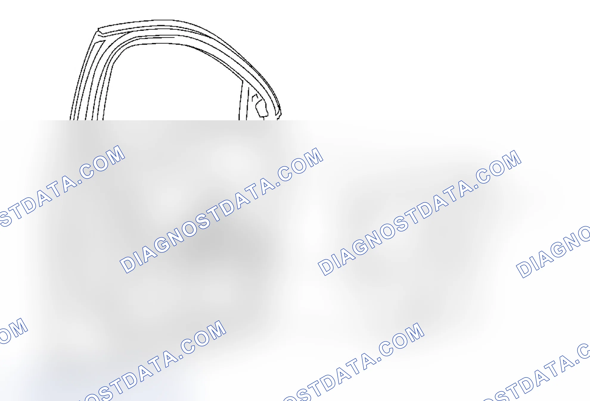 Scheme 25: Front Side Door Water Deflector Replacement