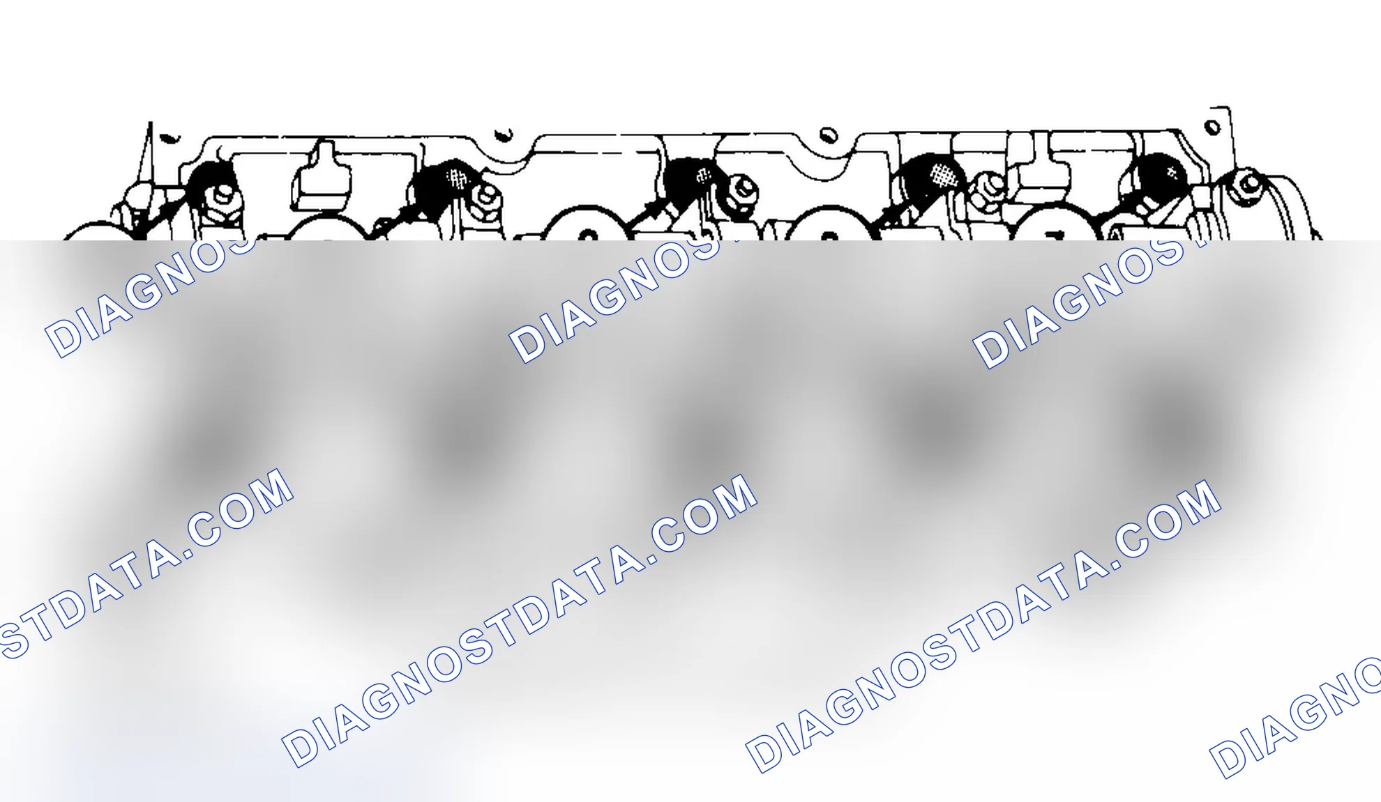 Scheme 3: Typical Cylinder Head Tightening or Loosening Sequence