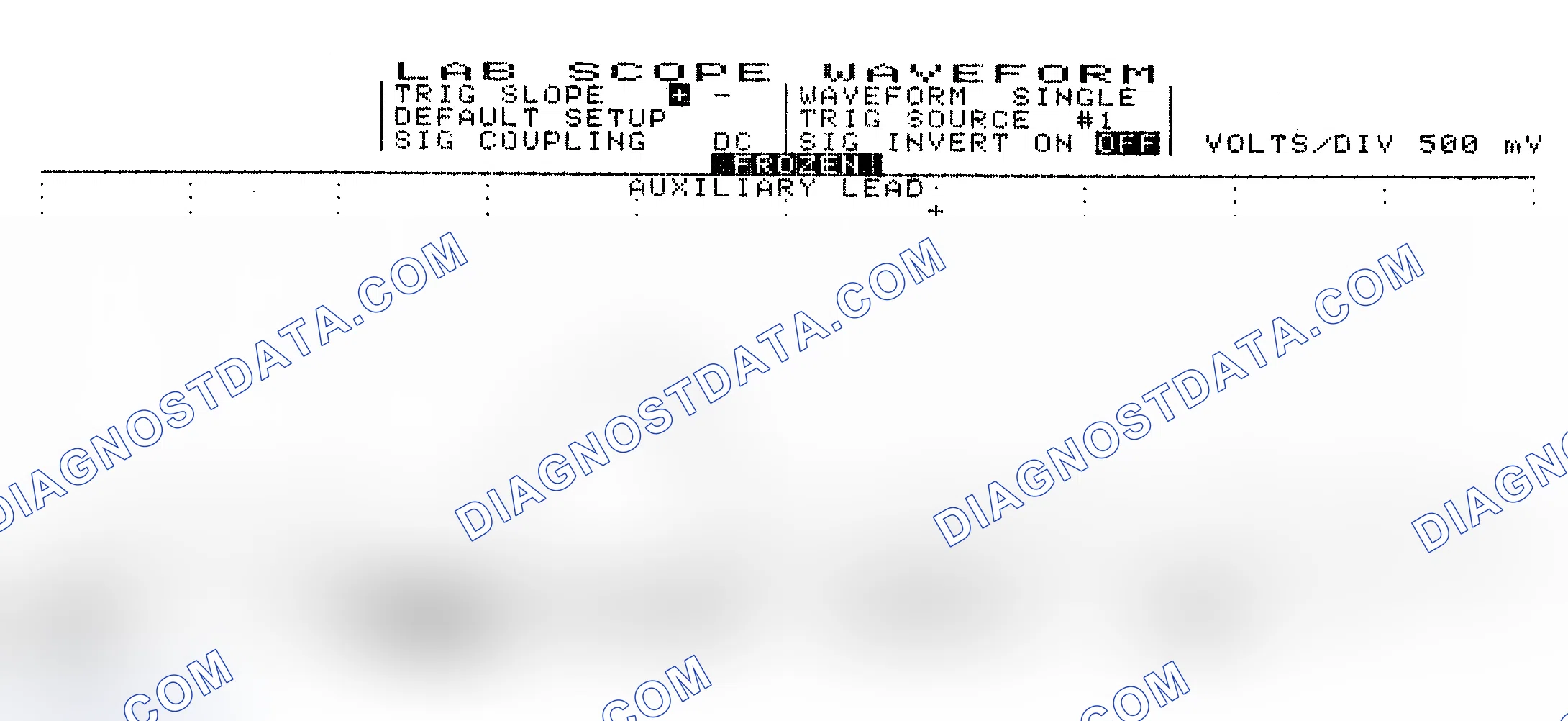 Scheme 10: Single Injector w/Excessive Current Flow - Current Pattern