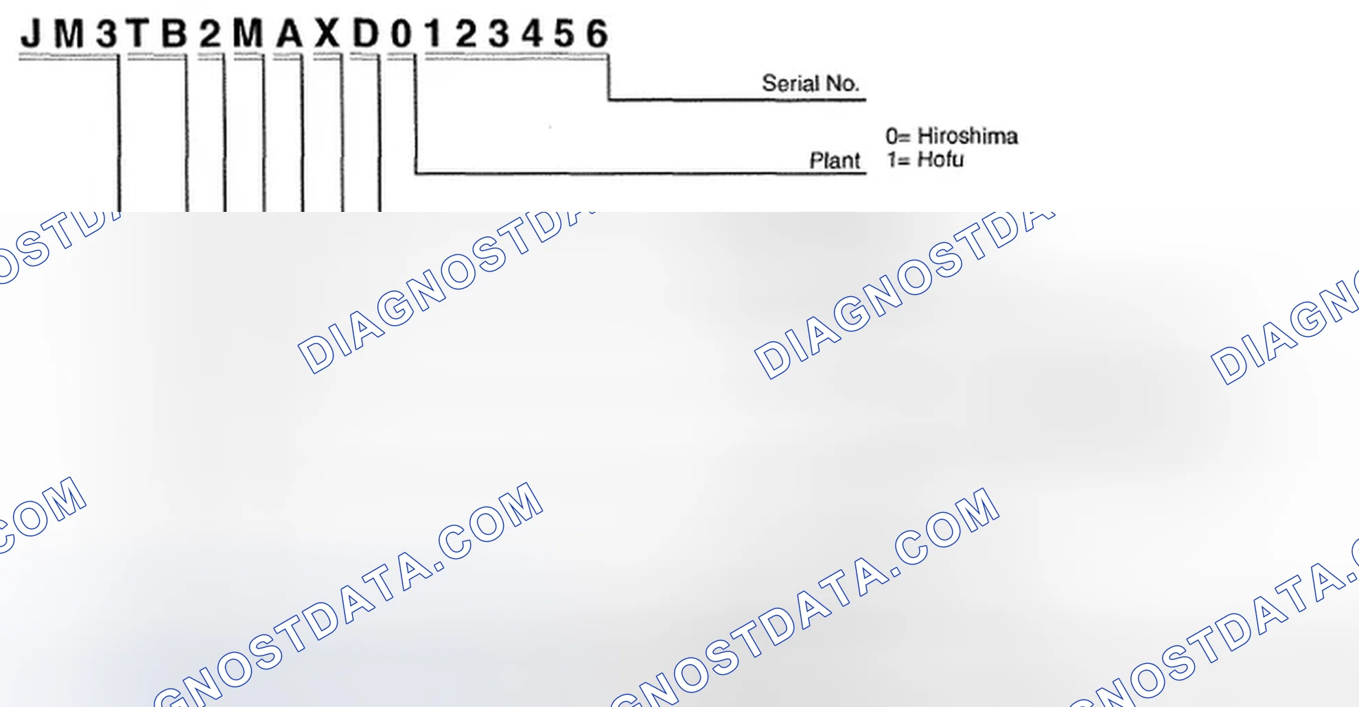 Scheme 1: Identifying Vehicle Identification Number Code