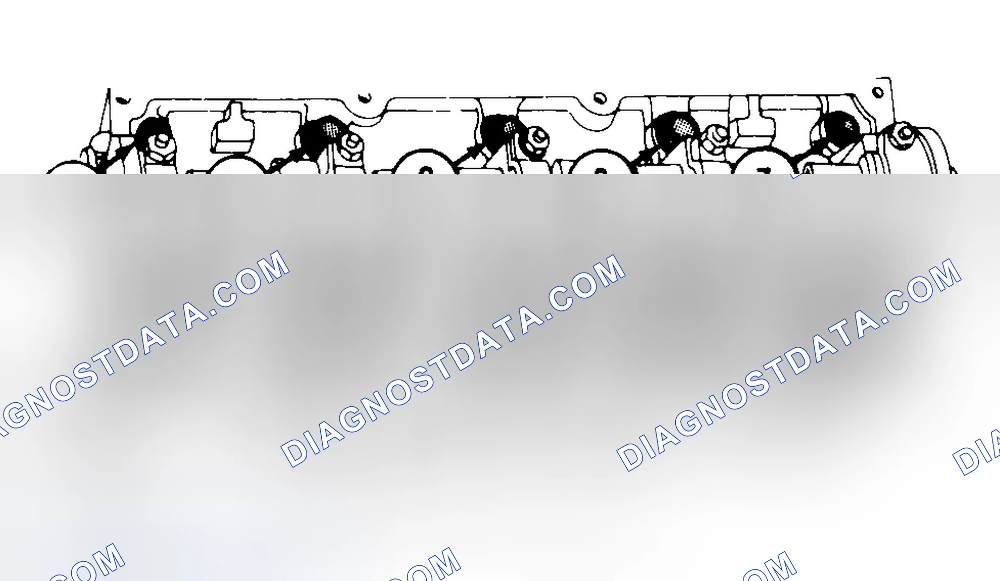 Scheme 7: Typical Cylinder Head Tightening or Loosening Sequence