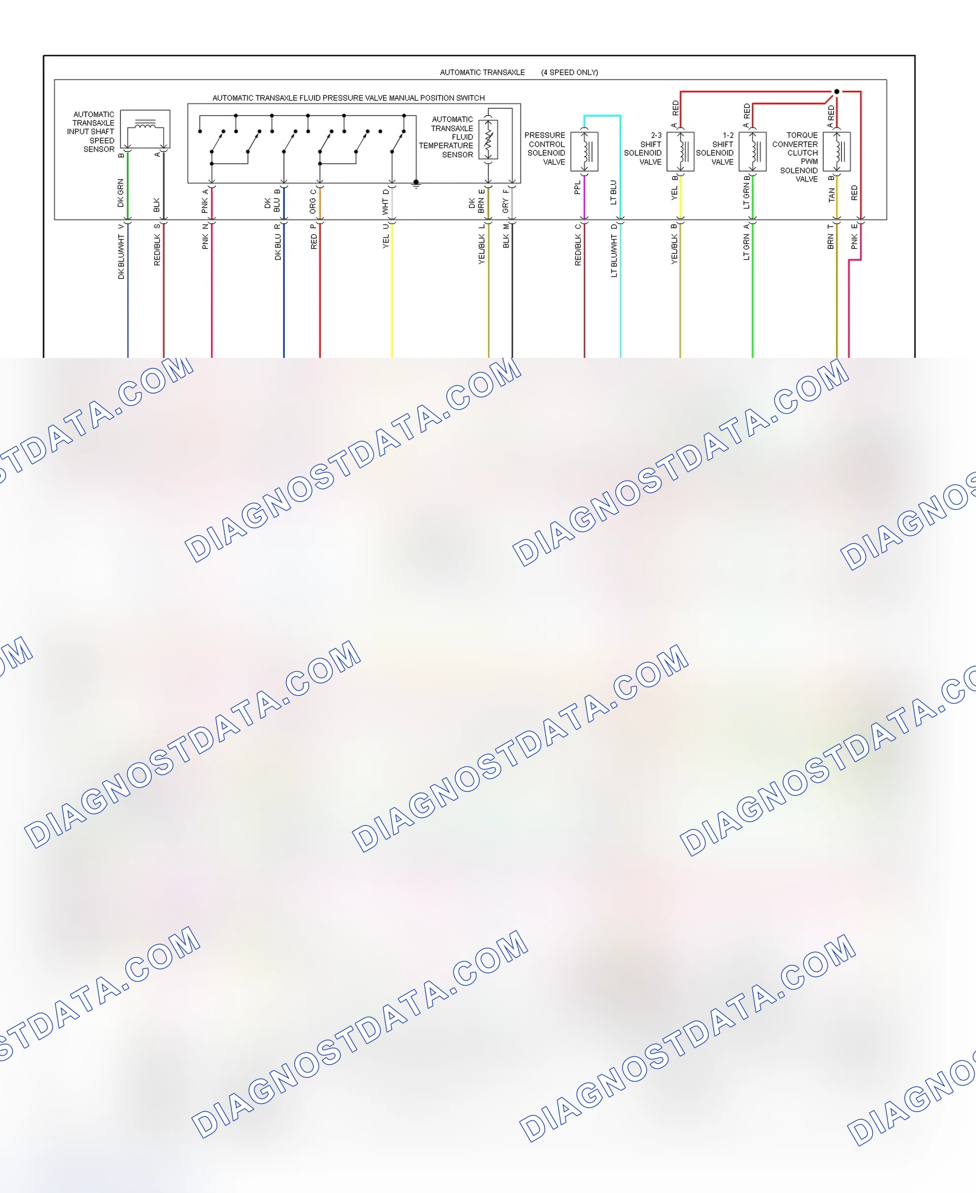 Scheme 37: PCM Wiring Diagram (Cavalier - 2.2L CNG - 2 Of 4)