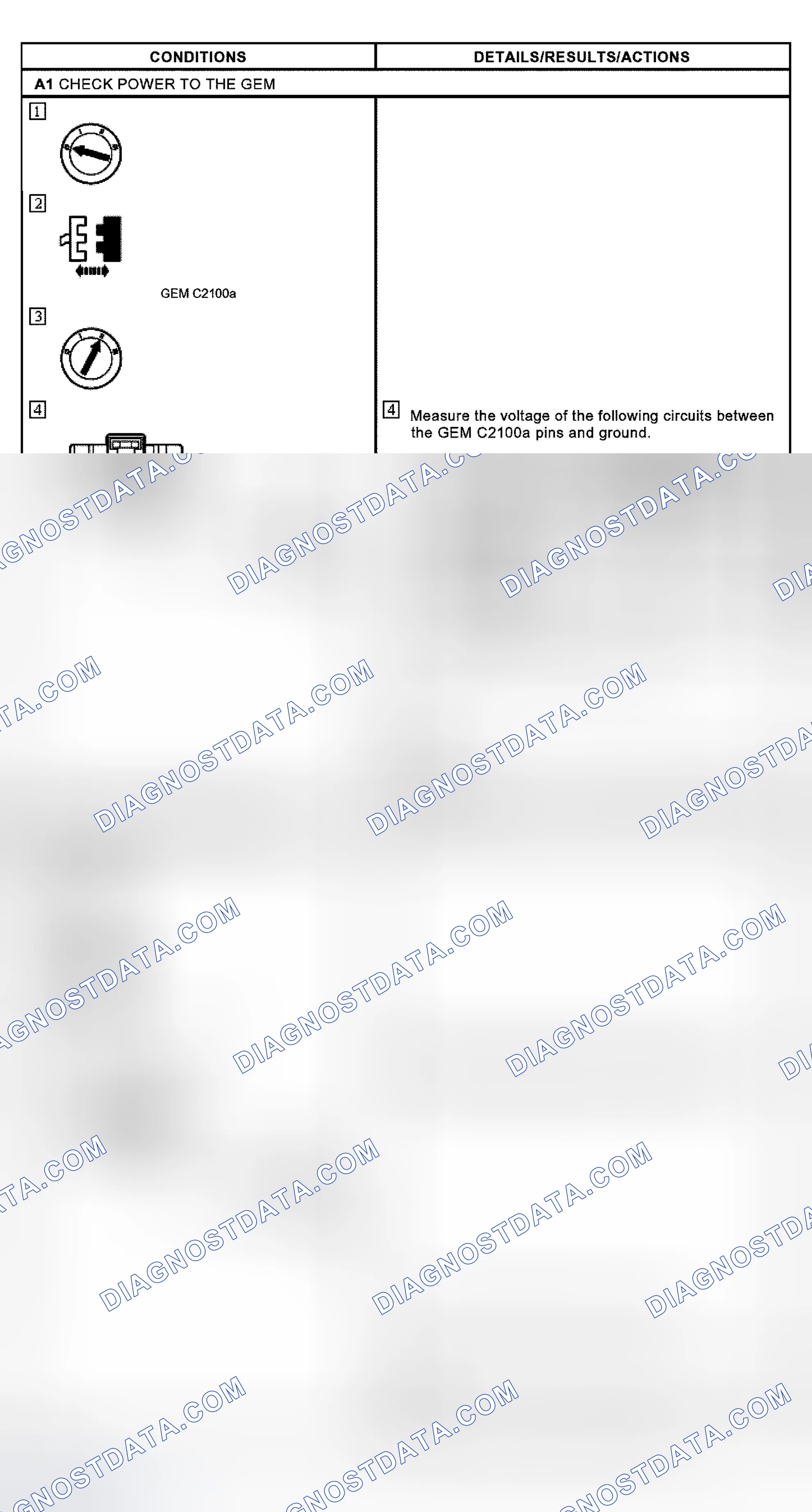 Scheme 34: Pinpoint Test A: No Communication With The Generic Electronic Module (GEM)