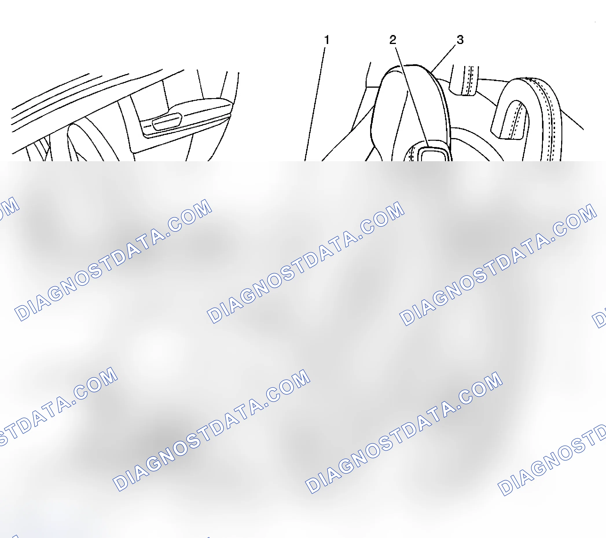 Scheme 8: Power Seat Component Views