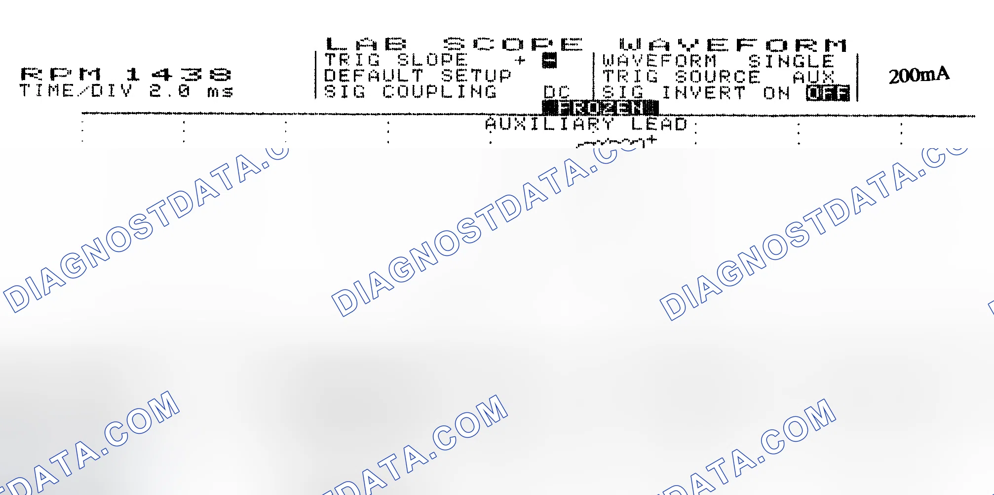 Scheme 15: Single Injector w/Normal Current Flow - Current Pattern