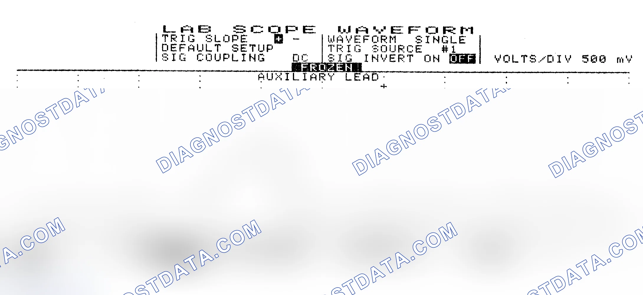 Scheme 10: Single Injector w/Excessive Current Flow - Current Pattern
