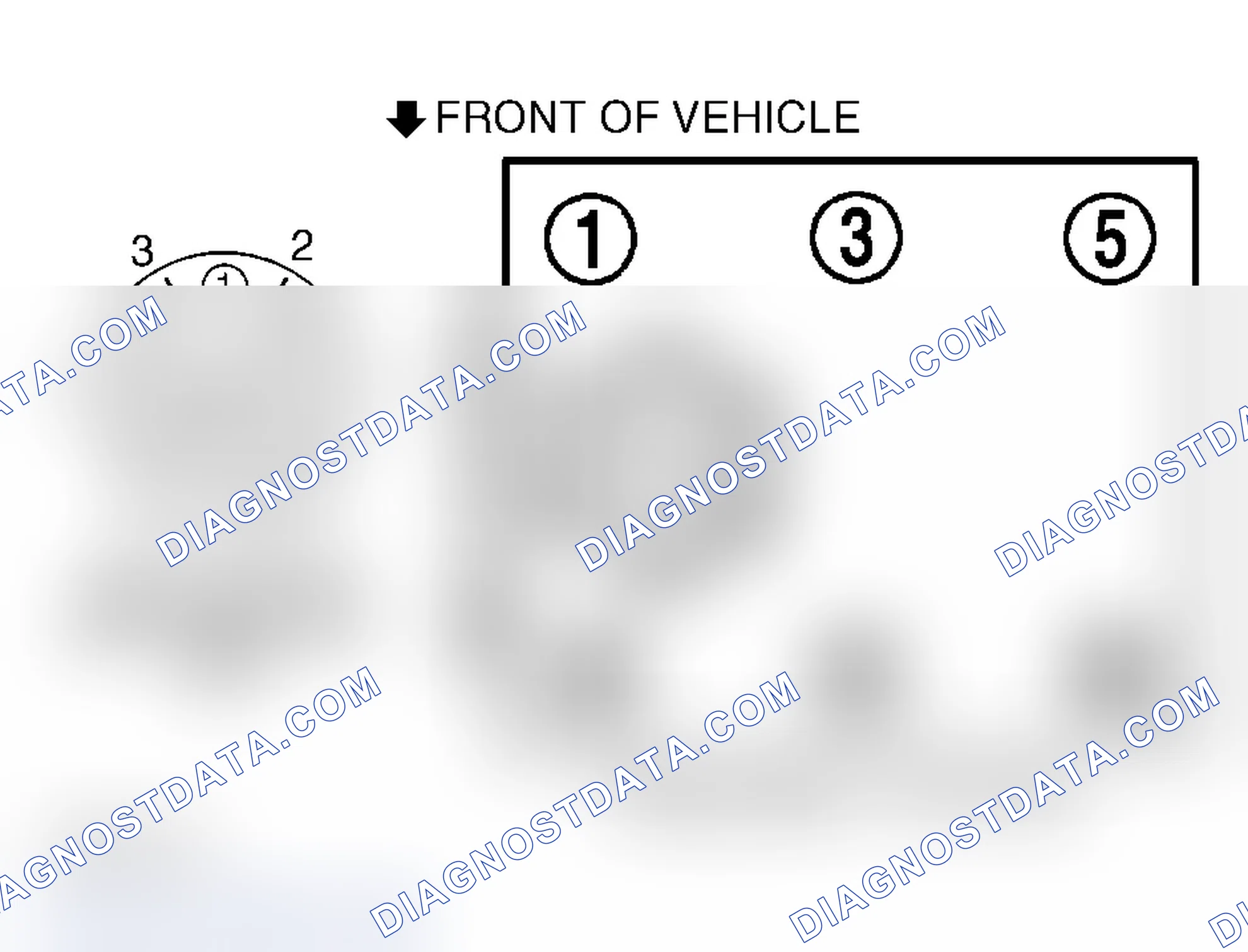 Scheme 3: Firing Order & Distributor Rotation 3.0L V6 (Caravan & Voyager)