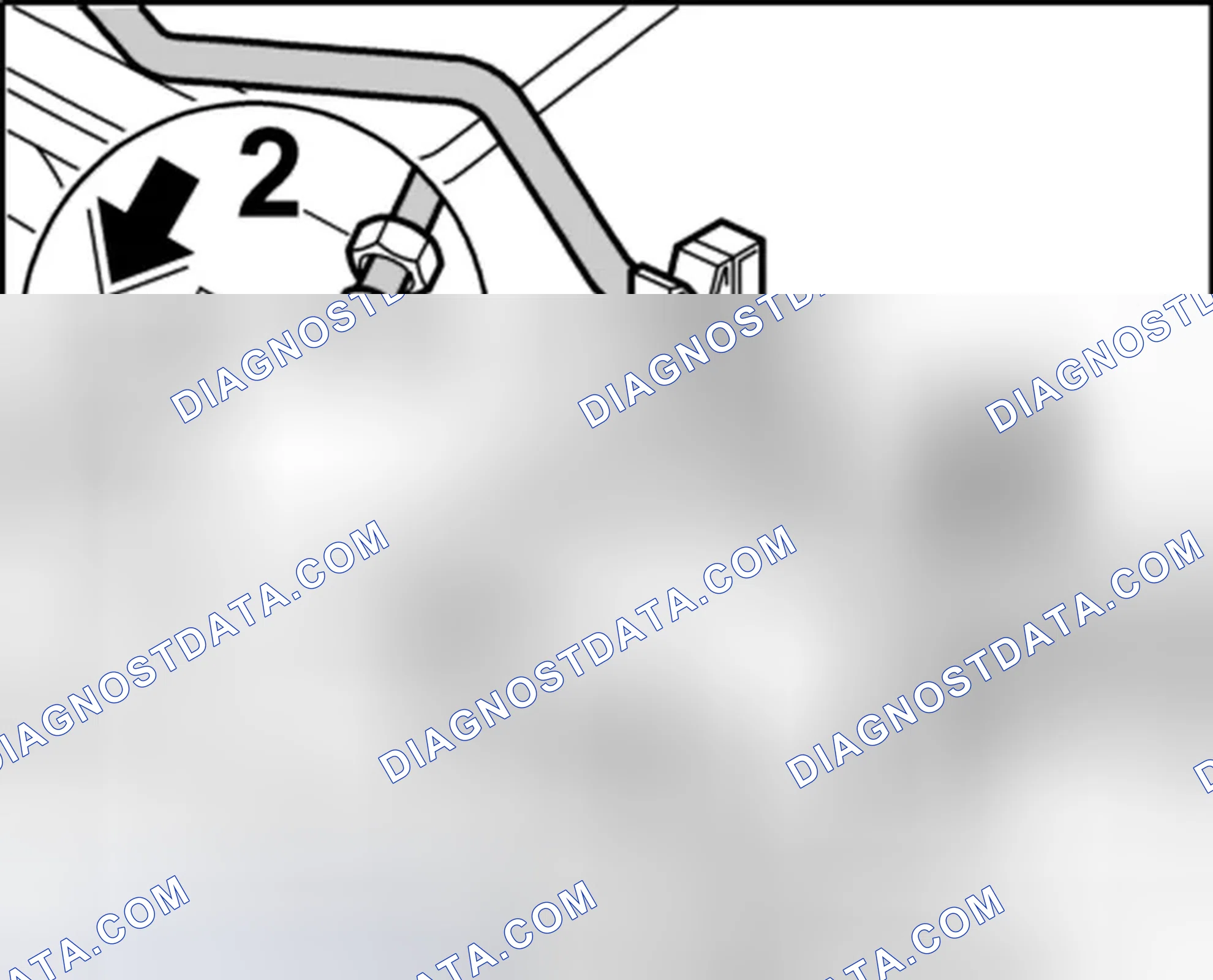Scheme 114: Installing the condenser-fluid tank line