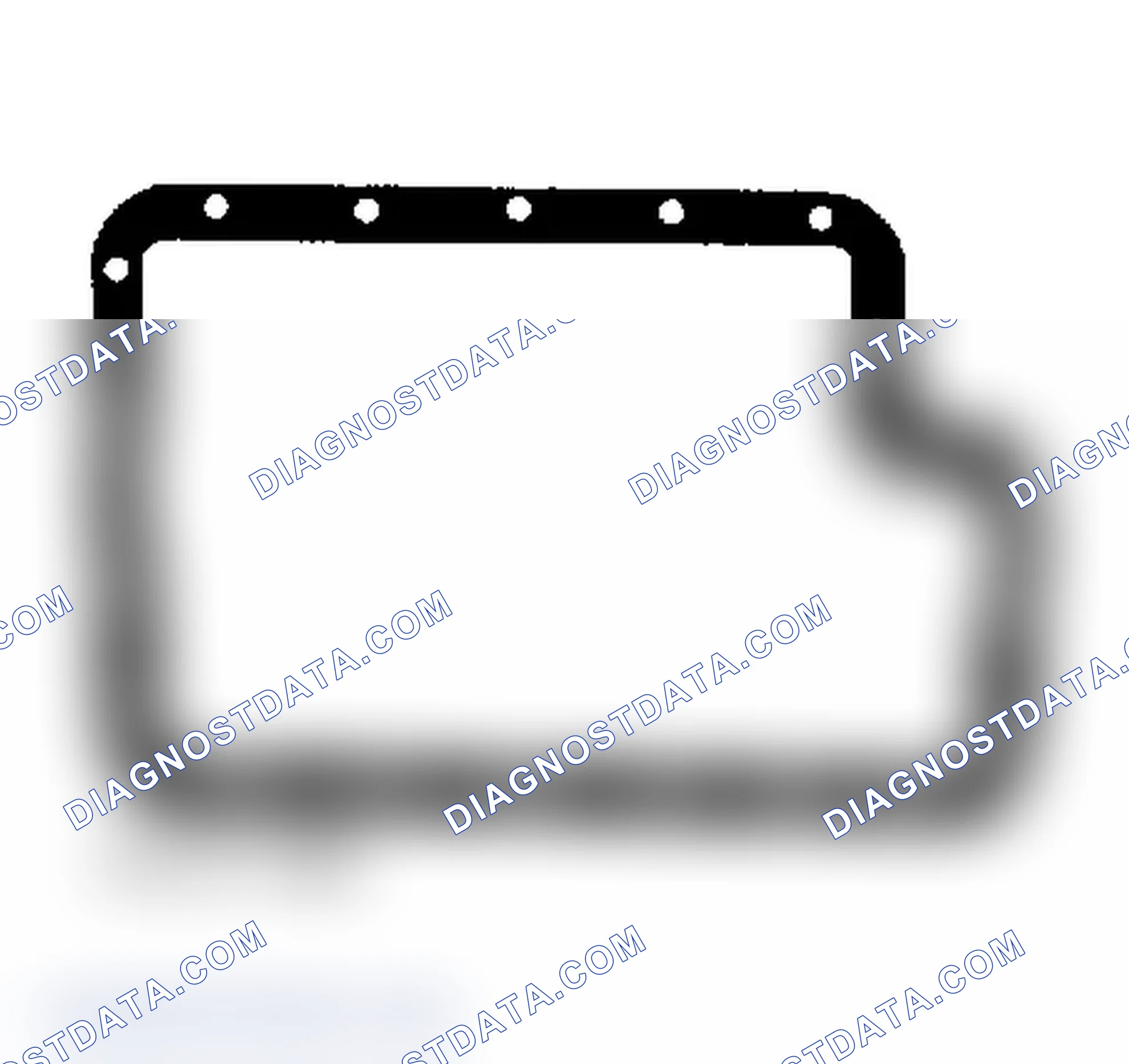 Scheme 47: Identifying Oil Pan Gasket (E4OD)