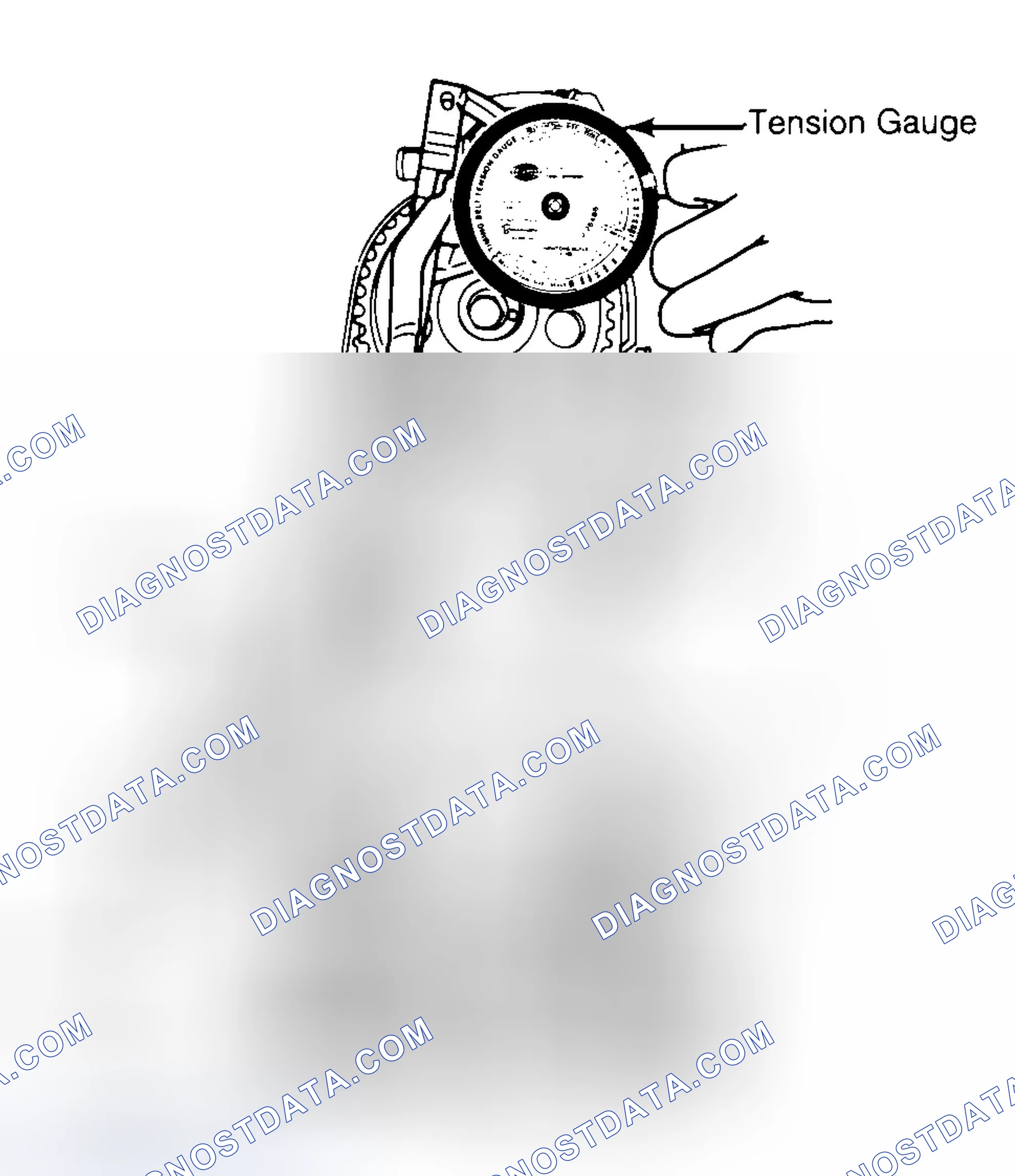 Scheme 3: Adjusting Typical Timing Belt Tension
